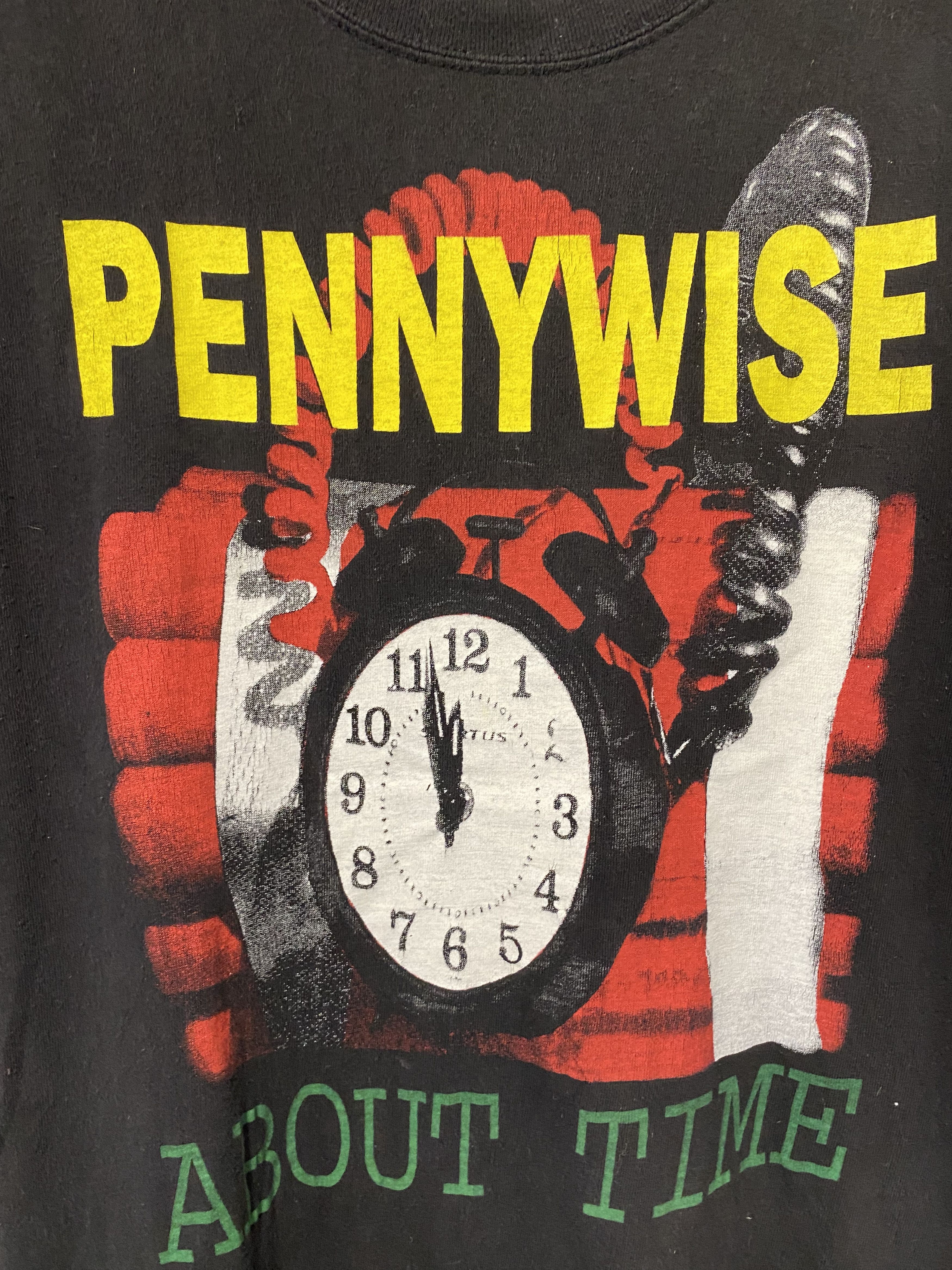 Vintage 1995 Pennywise About time t-shirt