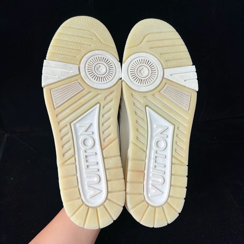 Louis Vuitton Louis Vuitton Trainer white cement board shoes Size US 9.5 / EU 42-43 - 7 Thumbnail
