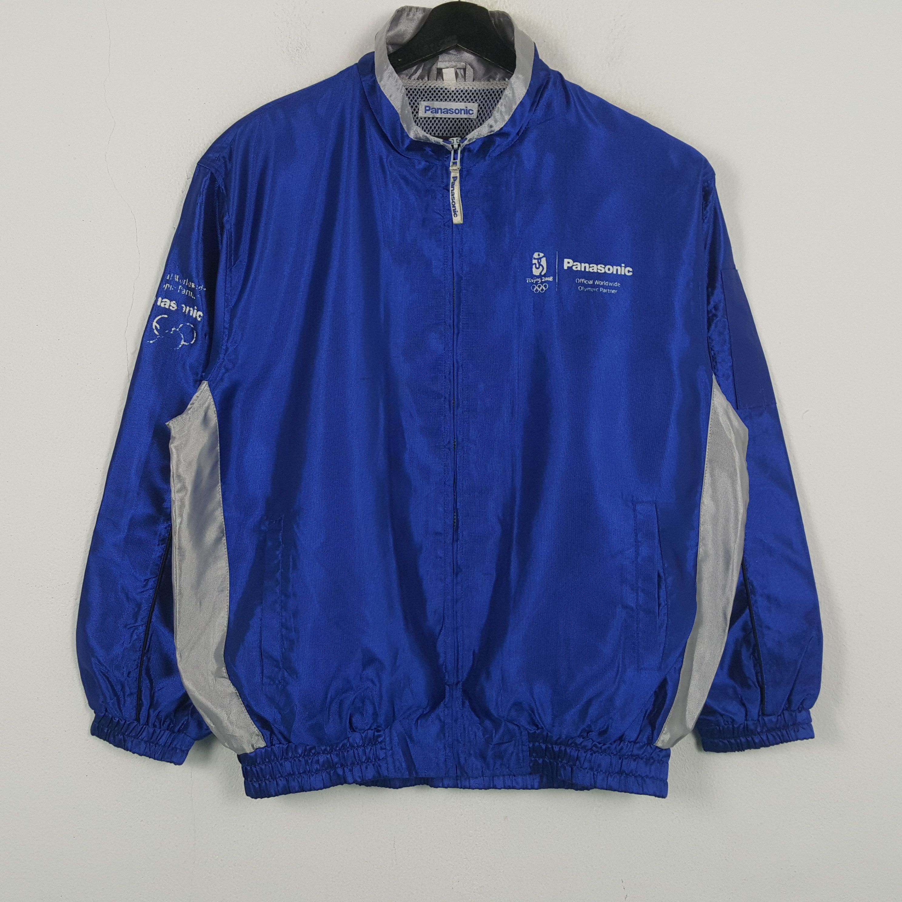 Vintage Beijing 2008 Olympic Panasonic Sportswear Jacket RR18 Size US XL / EU 56 / 4 - 3 Thumbnail