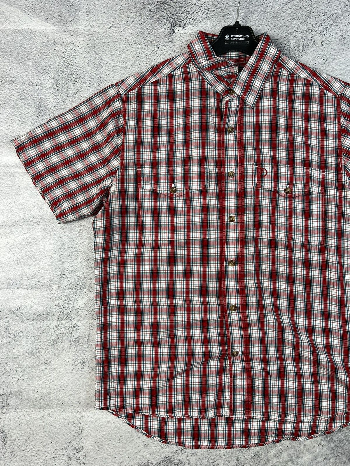 Fjallraven Fjallraven check short sleeve shirt Size US M / EU 48-50 / 2 - 4 Thumbnail