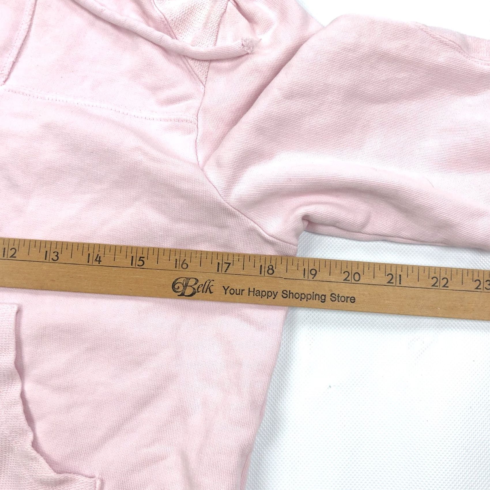LoveShackFancy LoveShackFancy Hoodie Women Pink Sweatshirt Cropped Size S Kirby Puff Sleeve Hooded Pullover Casual Activewear Size S / US 4 / IT 40 - 5 Thumbnail