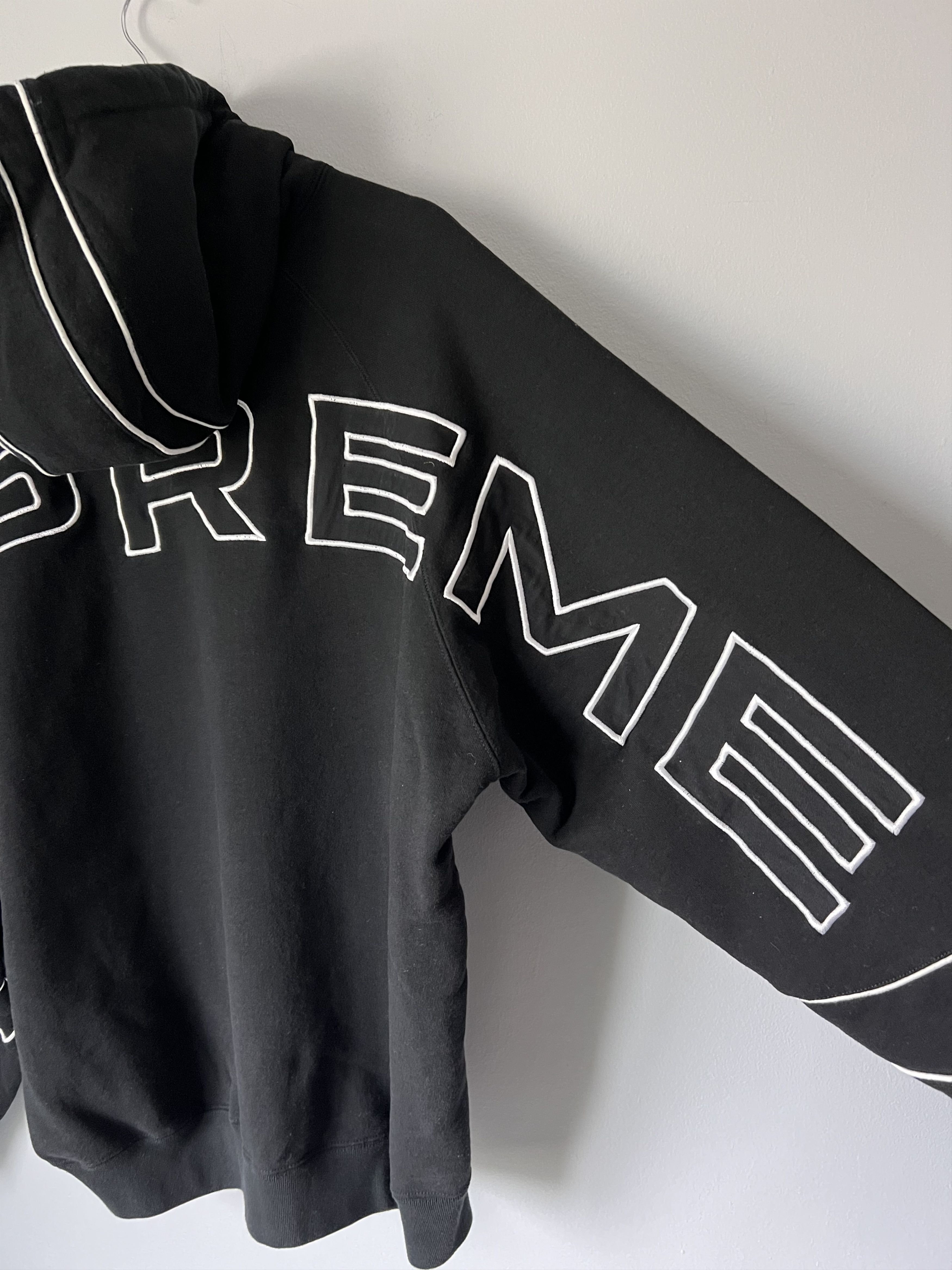 Supreme Supreme Paneled Hoodie in Black Size US L / EU 52-54 / 3 - 3 Thumbnail