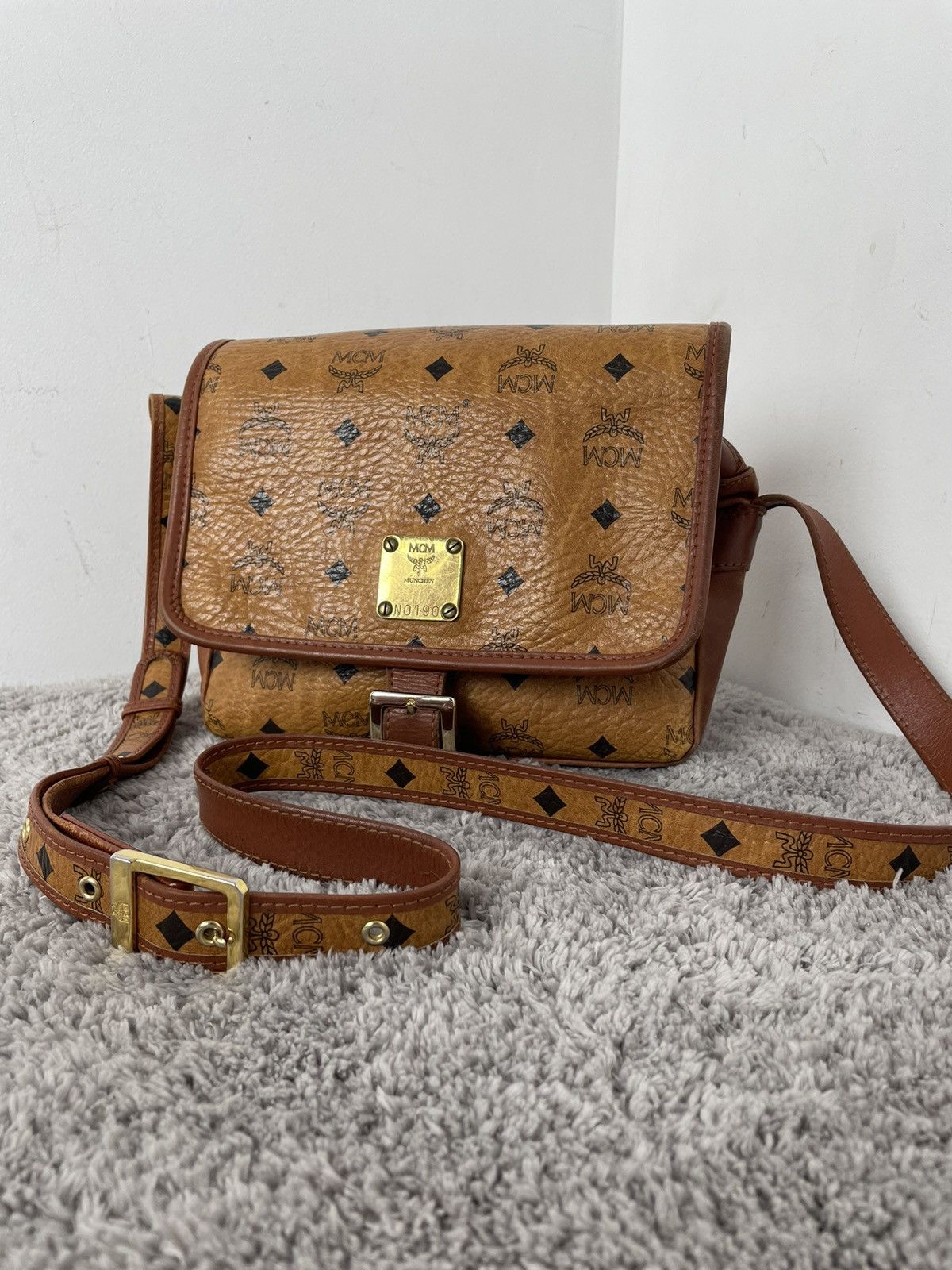 MCM MCM messenger Crossbody Bag monogram N0190 Size ONE SIZE - 5 Thumbnail