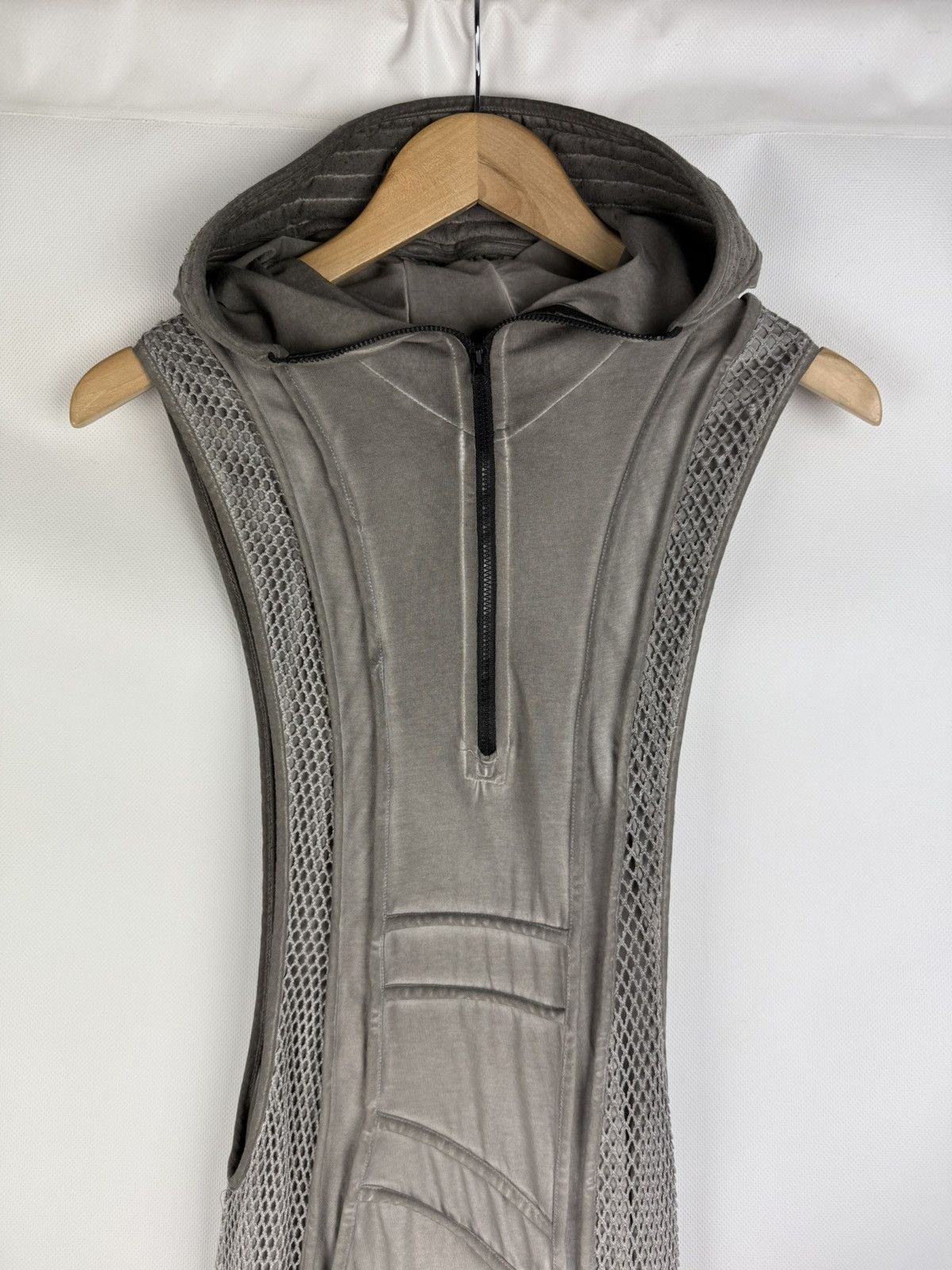 Other Junus Coban Ladies Avant-Garde Hooded Overall Jumpsuit Size 32" / US 10 / IT 46 - 18 Thumbnail
