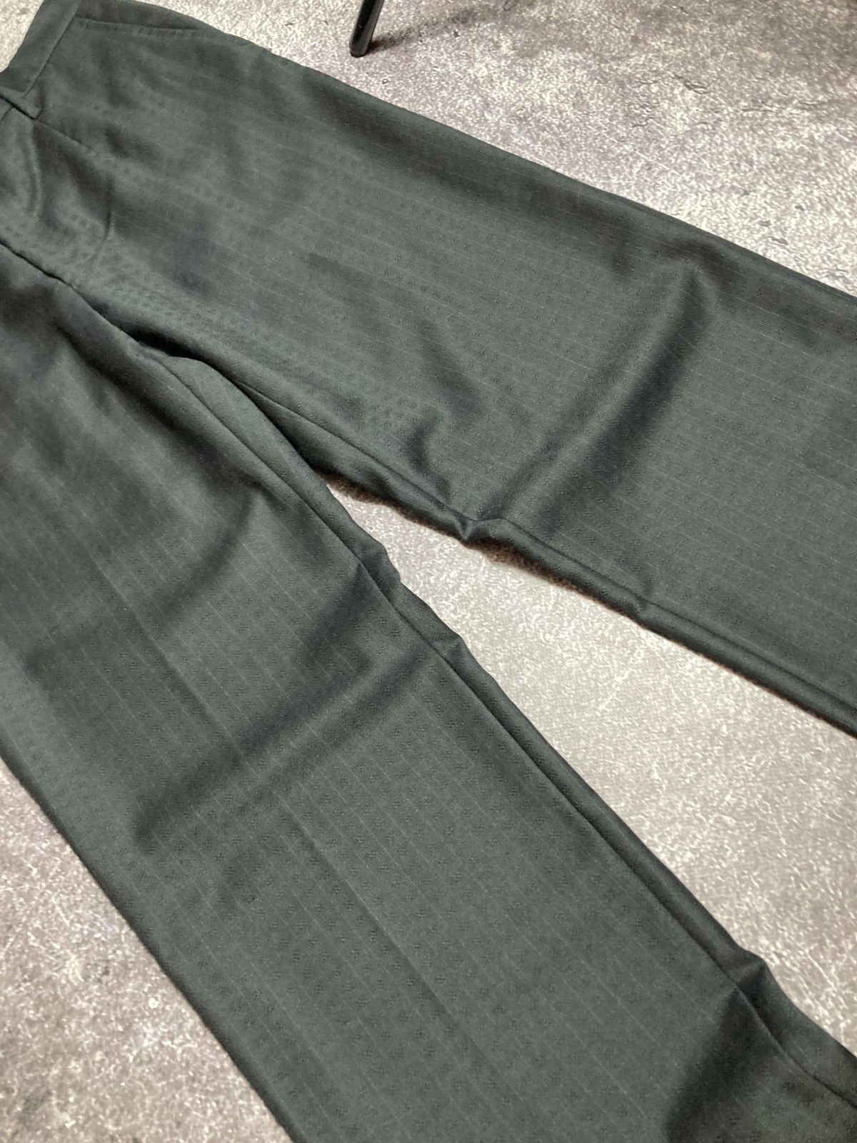 Dolce & Gabbana Dolce & Gabbana Vintage Pants Black Wool Jacquard Diamond Size US 32 / EU 48 - 3 Thumbnail