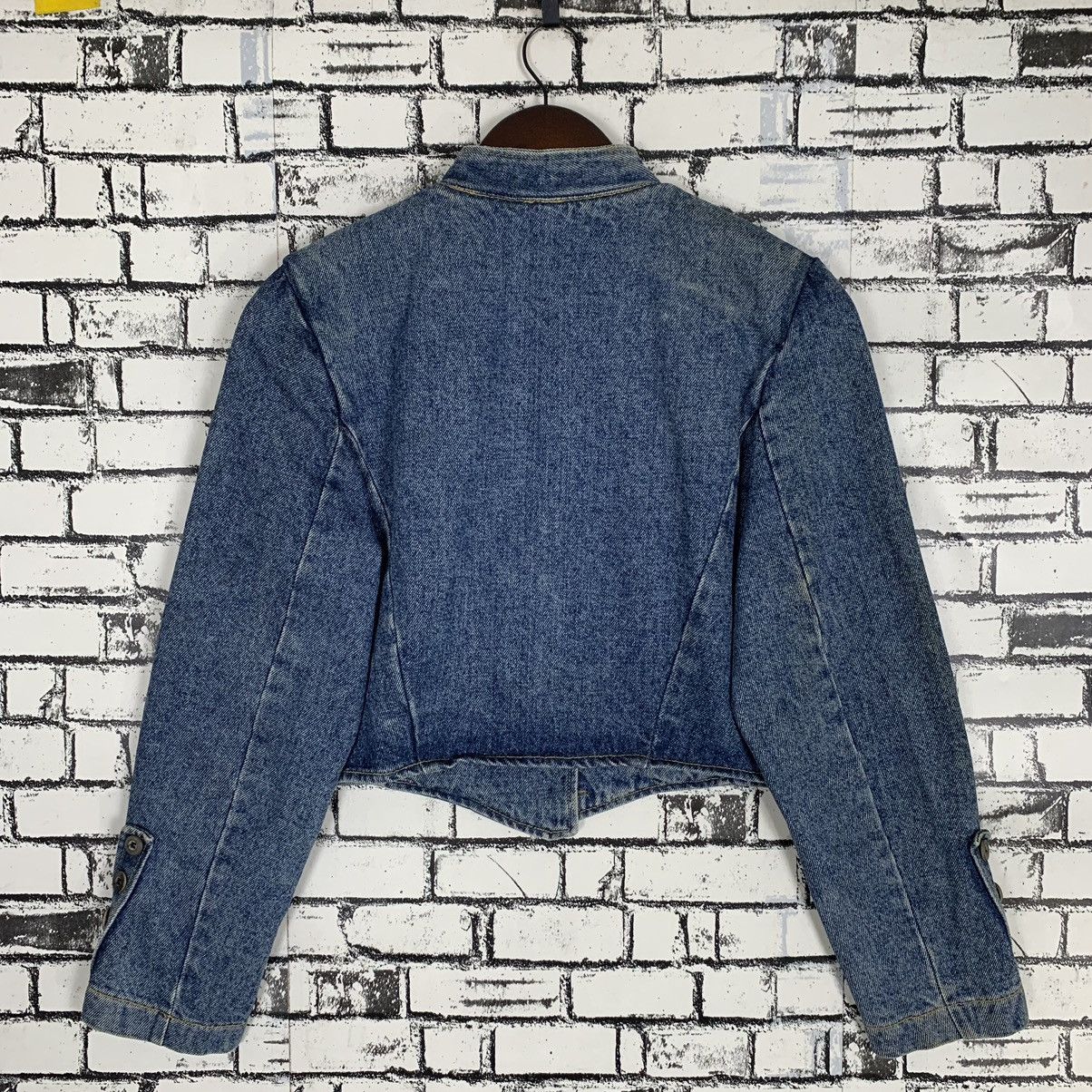 Georges Marciano × Guess Vintage Georges Marciano Iconic Denim Design Denim Jacket Size M / US 6-8 / IT 42-44 - 7 Thumbnail