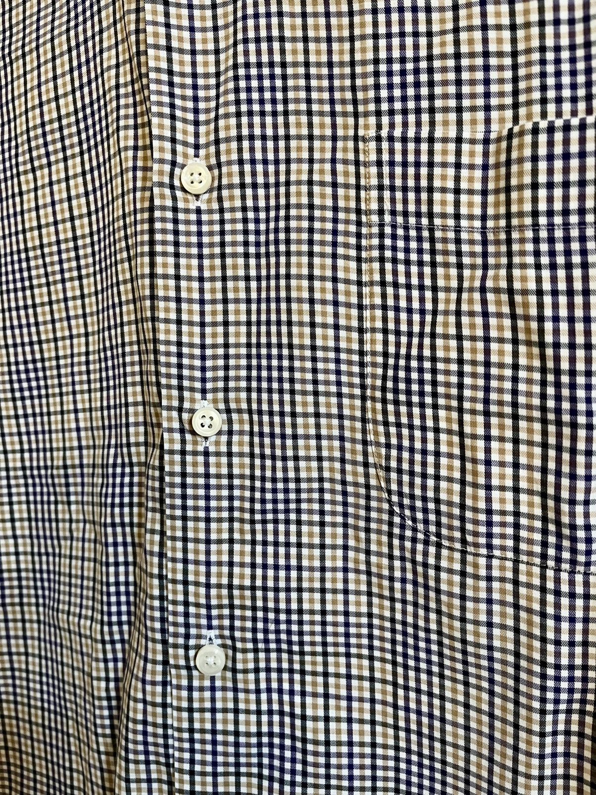Peter Millar Peter Millar XL Button-Down Shirt Purple Tan Black Plaid Size US XL / EU 56 / 4 - 10 Thumbnail