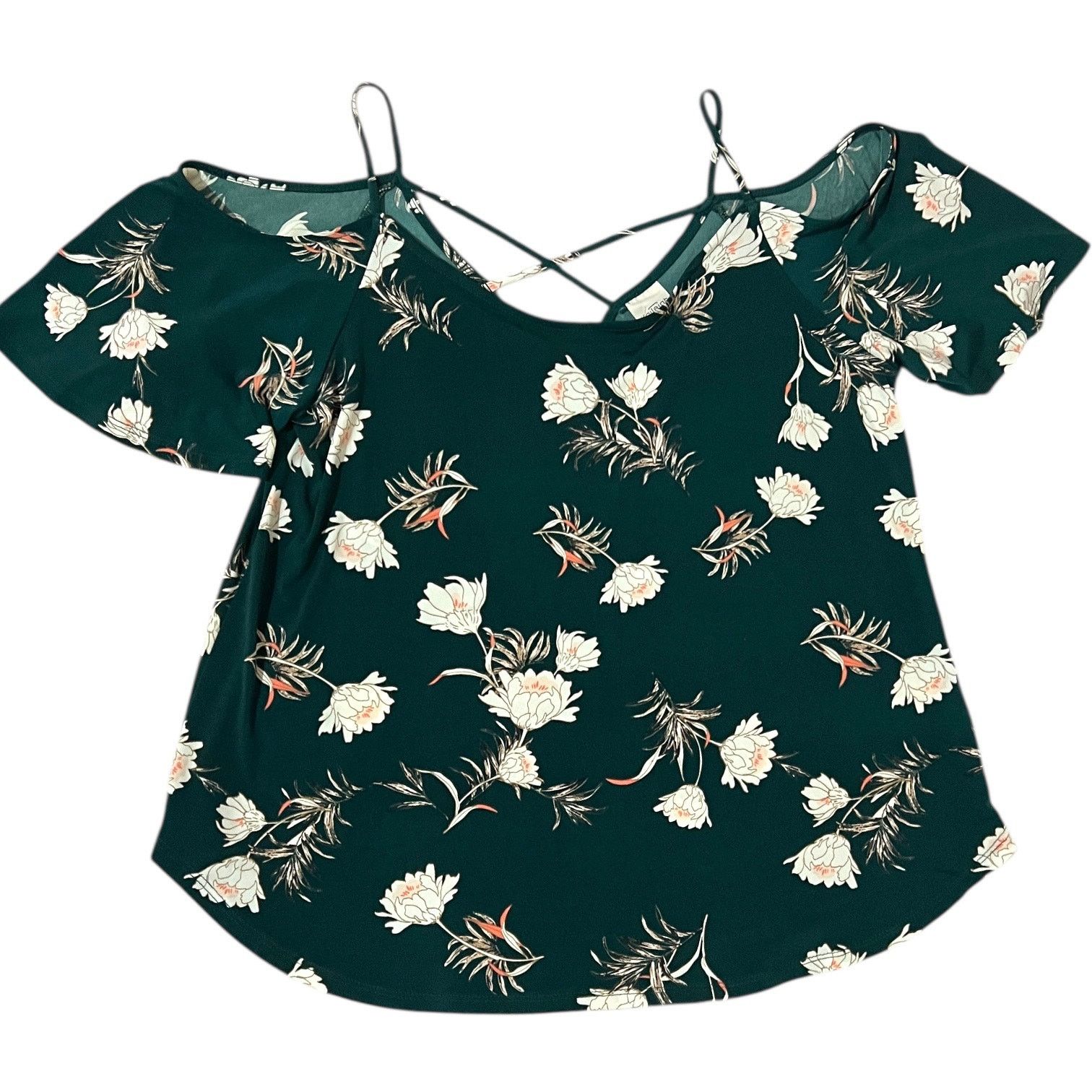 Other Valette Back Detail Knit Tank Top Stitch Fix Cold Shoulder Size L / US 10 / IT 46 - 10 Thumbnail