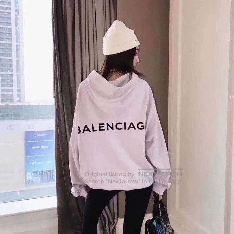 Balenciaga Balenciaga Sweatshirt Back Letter Logo Printed Sweatshirt Size US XS / EU 42 / 0 - 7 Thumbnail