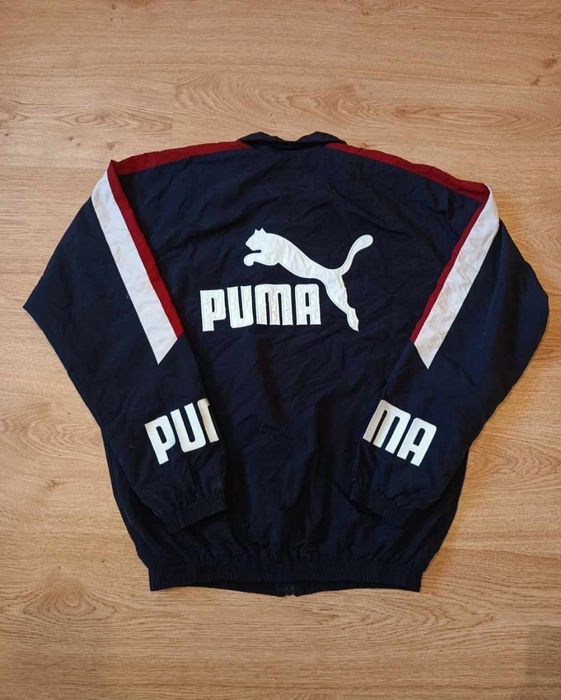 Puma windbreaker jacket boxy vintage | Grailed