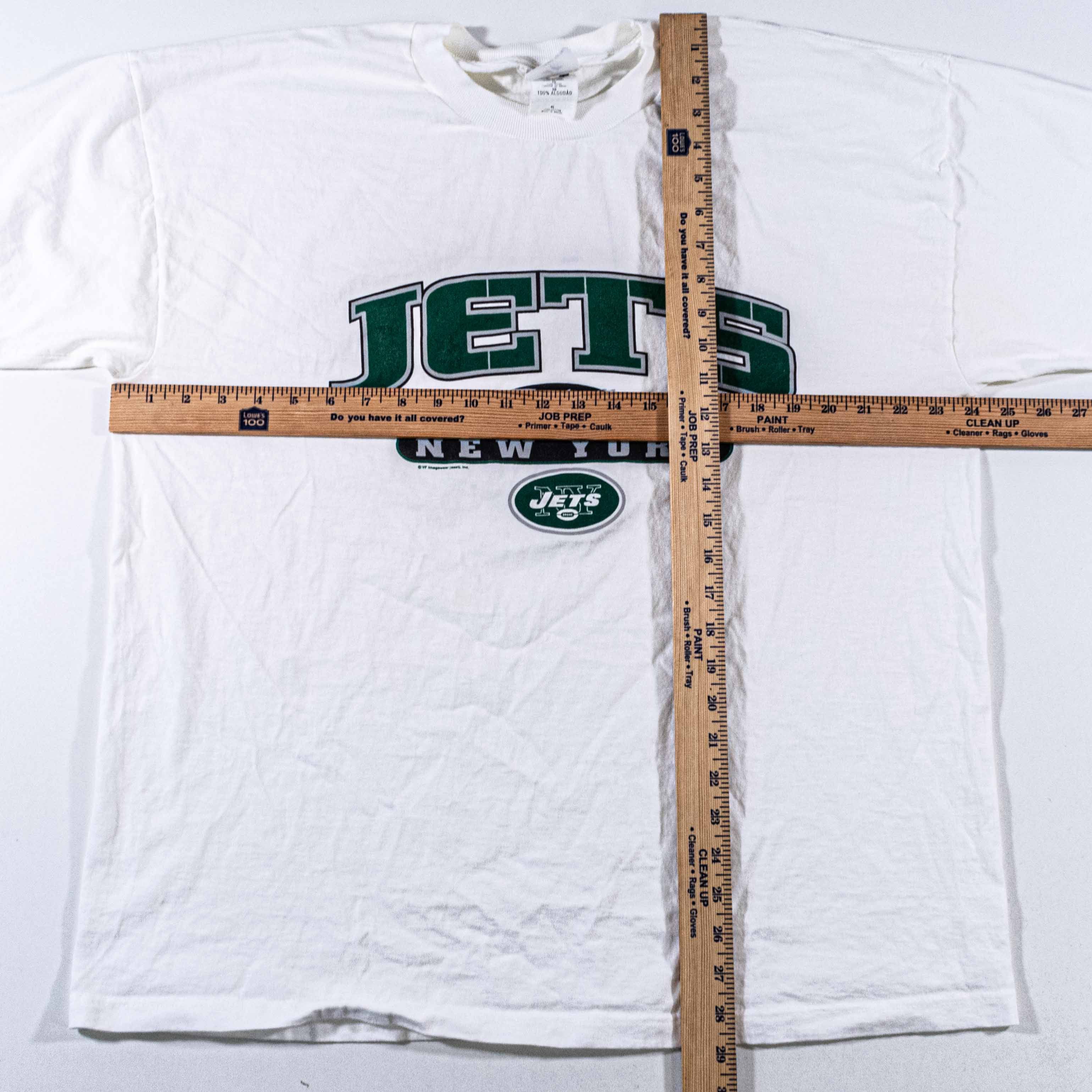 Vintage VTG New York Jets T-Shirt 2001 NFL Football Graphic Tee Y2K Size US XL / EU 56 / 4 - 3 Thumbnail