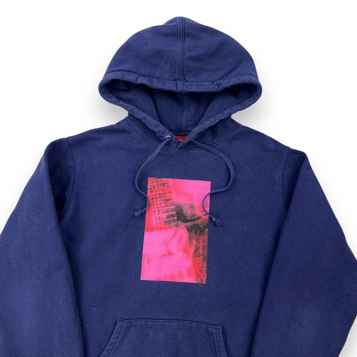 Supreme my bloody valentine hooded sweatshirt black best sale