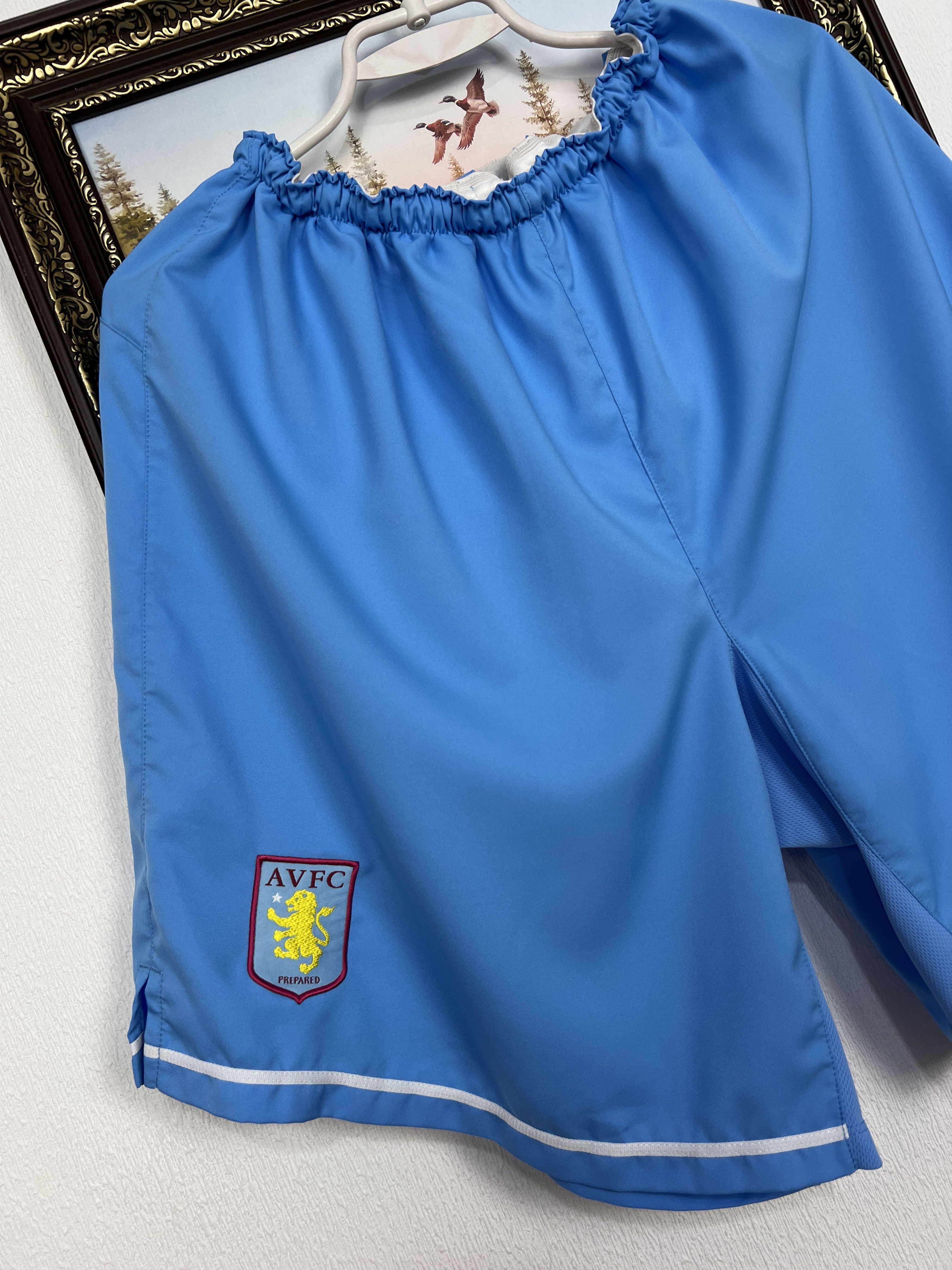 Nike Vintage Nike Aston Villa Football Shorts Player Issue XL Size US 36 / EU 52 - 3 Thumbnail