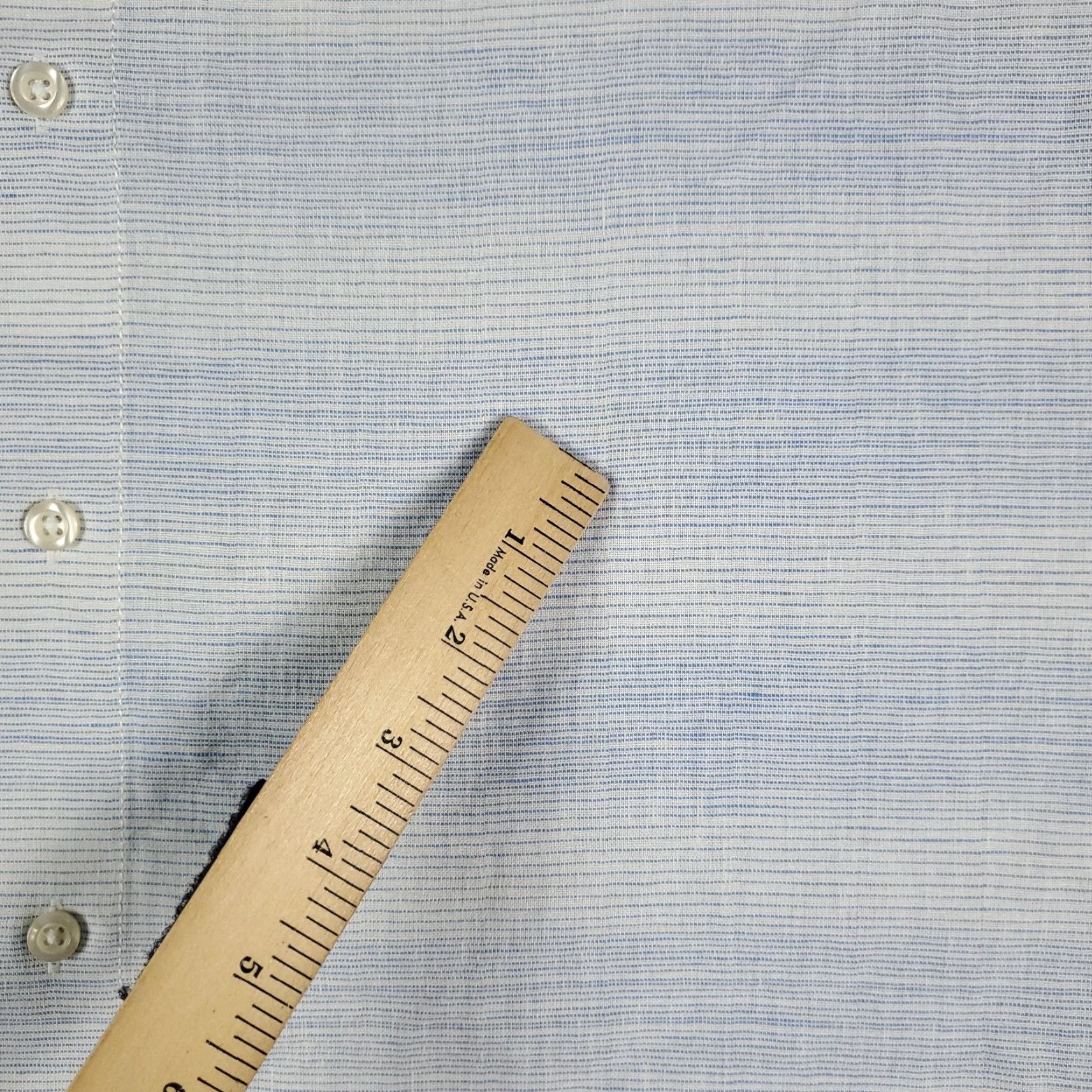 Tommy Bahama Tommy Bahama Shirt Mens Size XL Blue Striped Linen Blend Button Up Long Sleeve Size US XL / EU 56 / 4 - 3 Thumbnail
