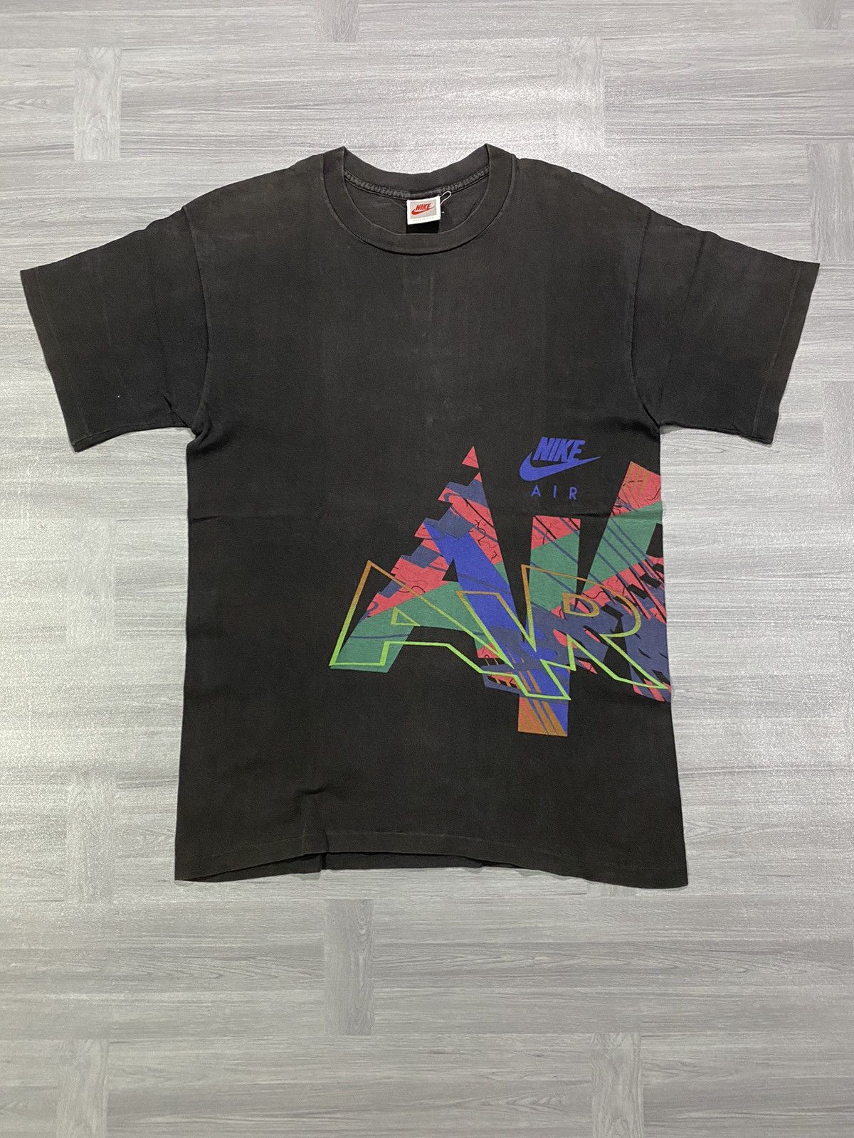 Nike Vintage 90s Nike Air Tee Size US M / EU 48-50 / 2 - 1 Thumbnail