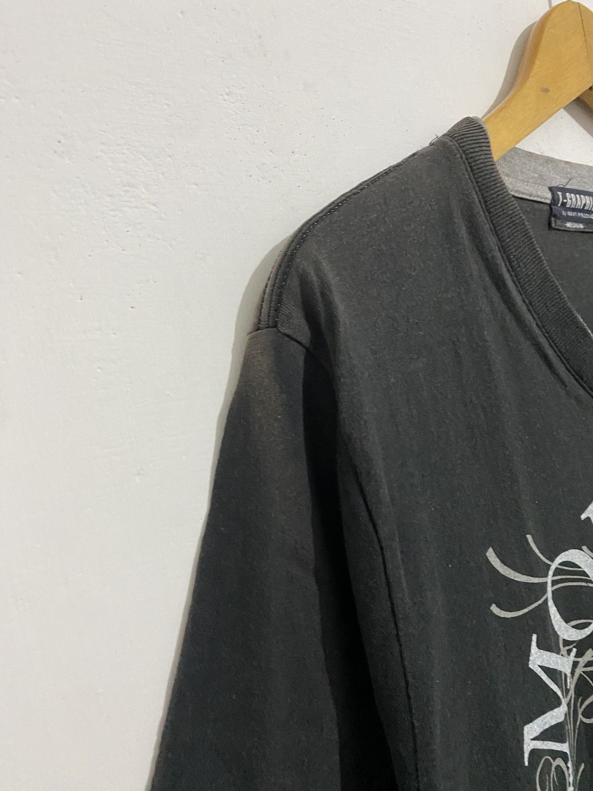 If Six Was Nine × Japanese Brand × Le Grande Bleu (L.G.B.) Japanese Skull Tee Lgb Styled Faded Shirt Size US M / EU 48-50 / 2 - 5 Thumbnail