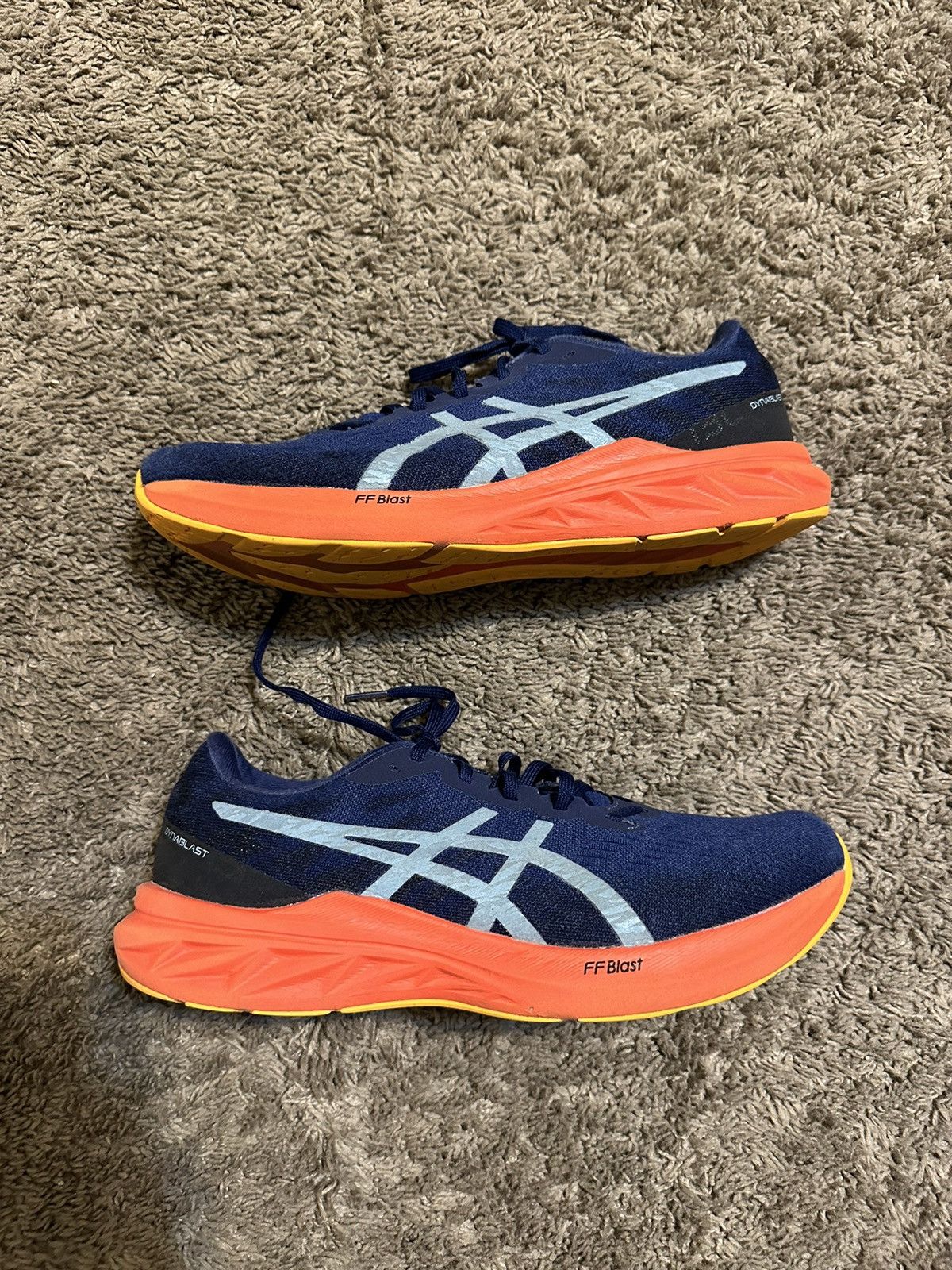 Asics × Vintage vintage Asics DYNABLAST 3 “triple blue” 00s size 10 Size US 10 / EU 43 - 7 Thumbnail