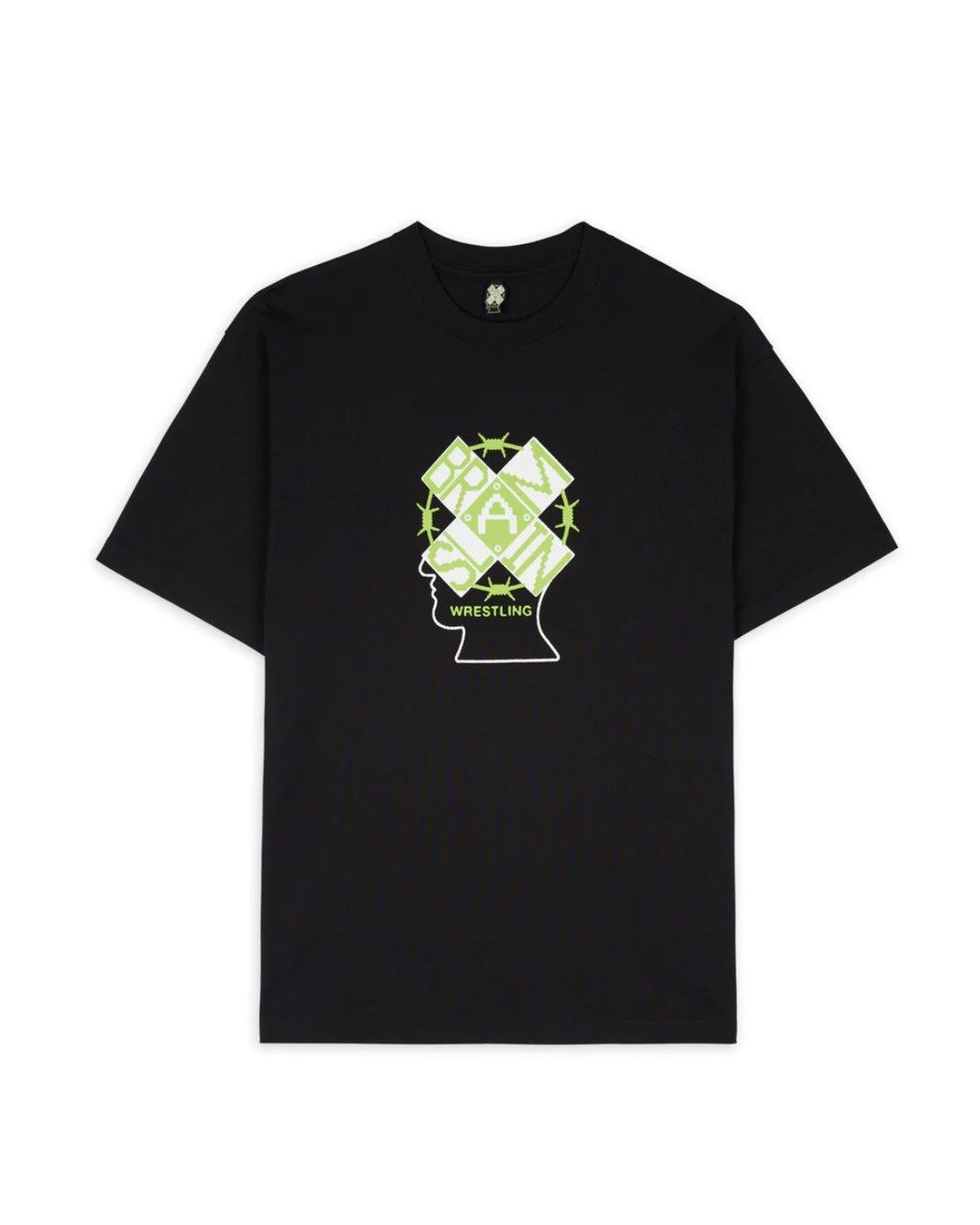 Brain Dead Brain Slam Wrestling Tee Black | Grailed