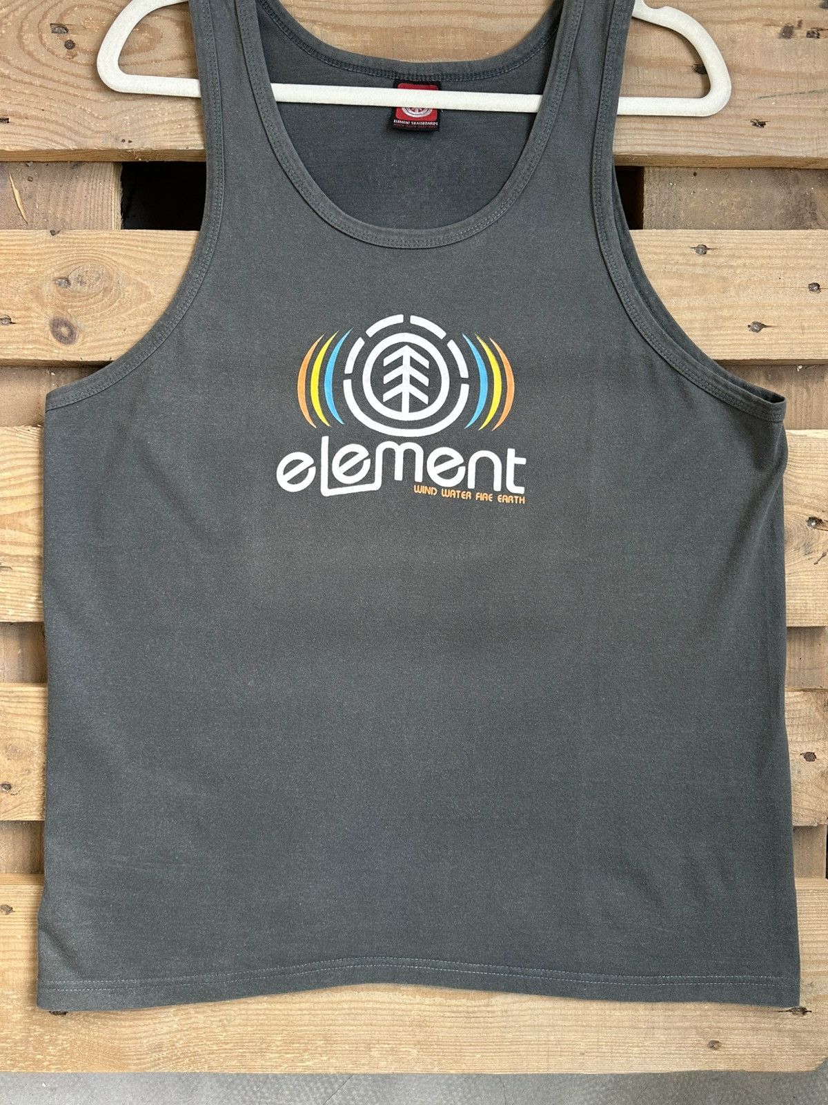 Element Vintage Element Skateboards Printed Grey Top Size US M / EU 48-50 / 2 - 3 Thumbnail
