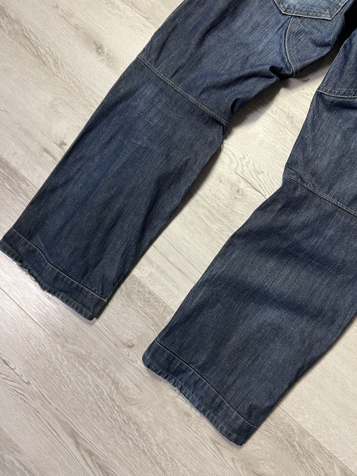 G-Star × Vintage Vintage G-Star RAW RSRD Multi Pocket Worn Out Baggy Jeans Size US 30 / EU 46 - 15 Thumbnail