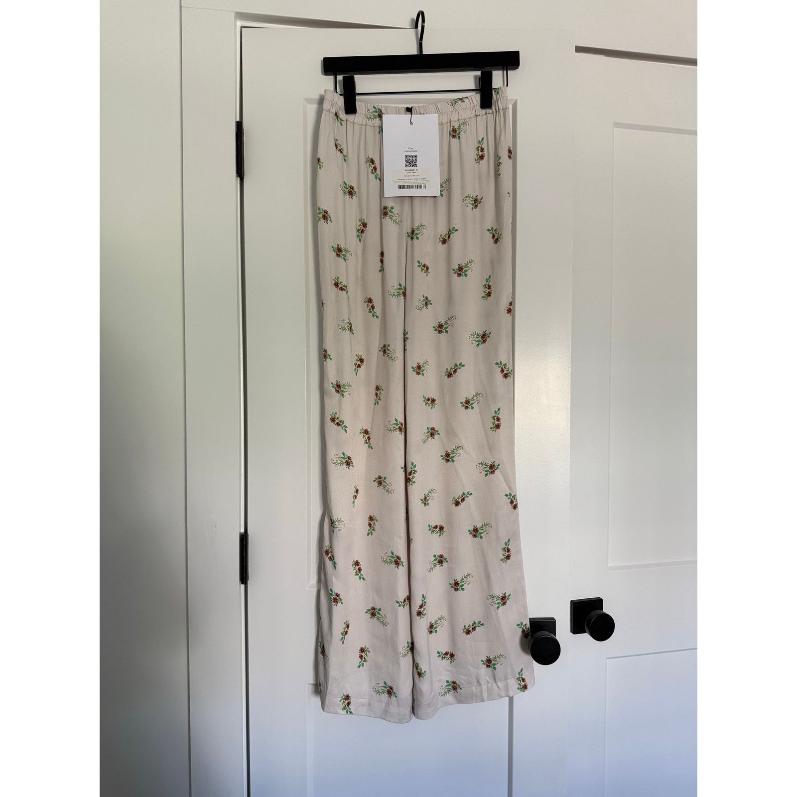 Sleeper $248 New Sleeper Beige Blossom Pant - Small Size 28" / US 6 / IT 42 - 2 Thumbnail