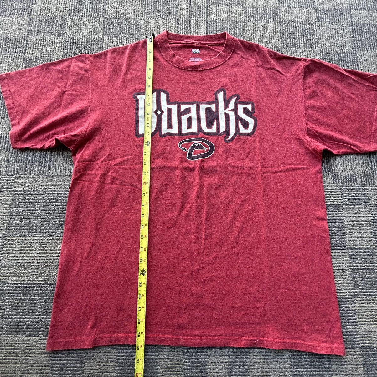 Lee Arizona Diamondbacks Lee Sport Spell-Out T-shirt Size US XL / EU 56 / 4 - 6 Thumbnail