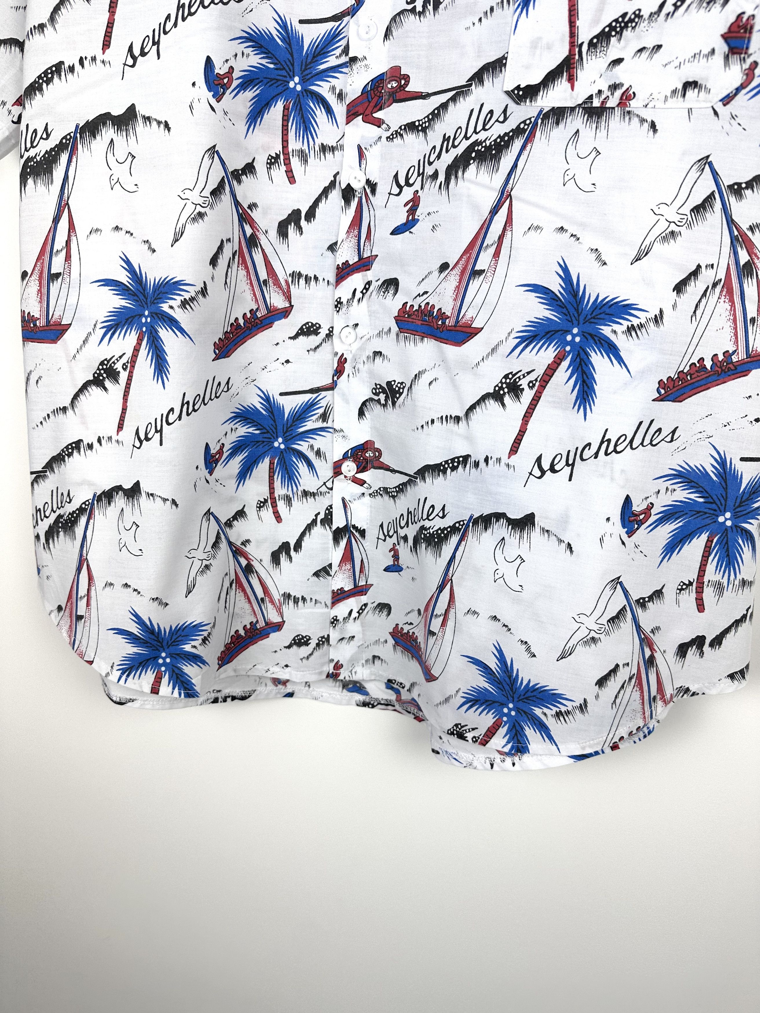 Other Vintage Hawaiian shirt retro 90s y2k summer Cuba Republic Size US XL / EU 56 / 4 - 3 Thumbnail