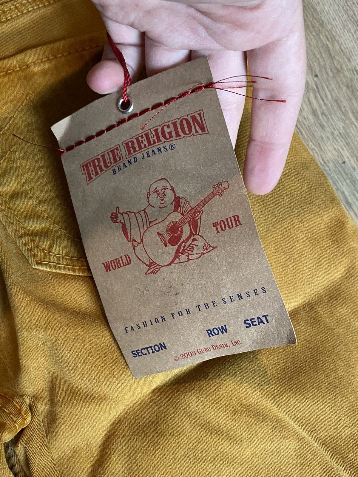 True Religion × Vintage True Religion Pant Jeans Row Seat Big Logo Vintage New USA Size 26" / US 2 / IT 38 - 16 Thumbnail