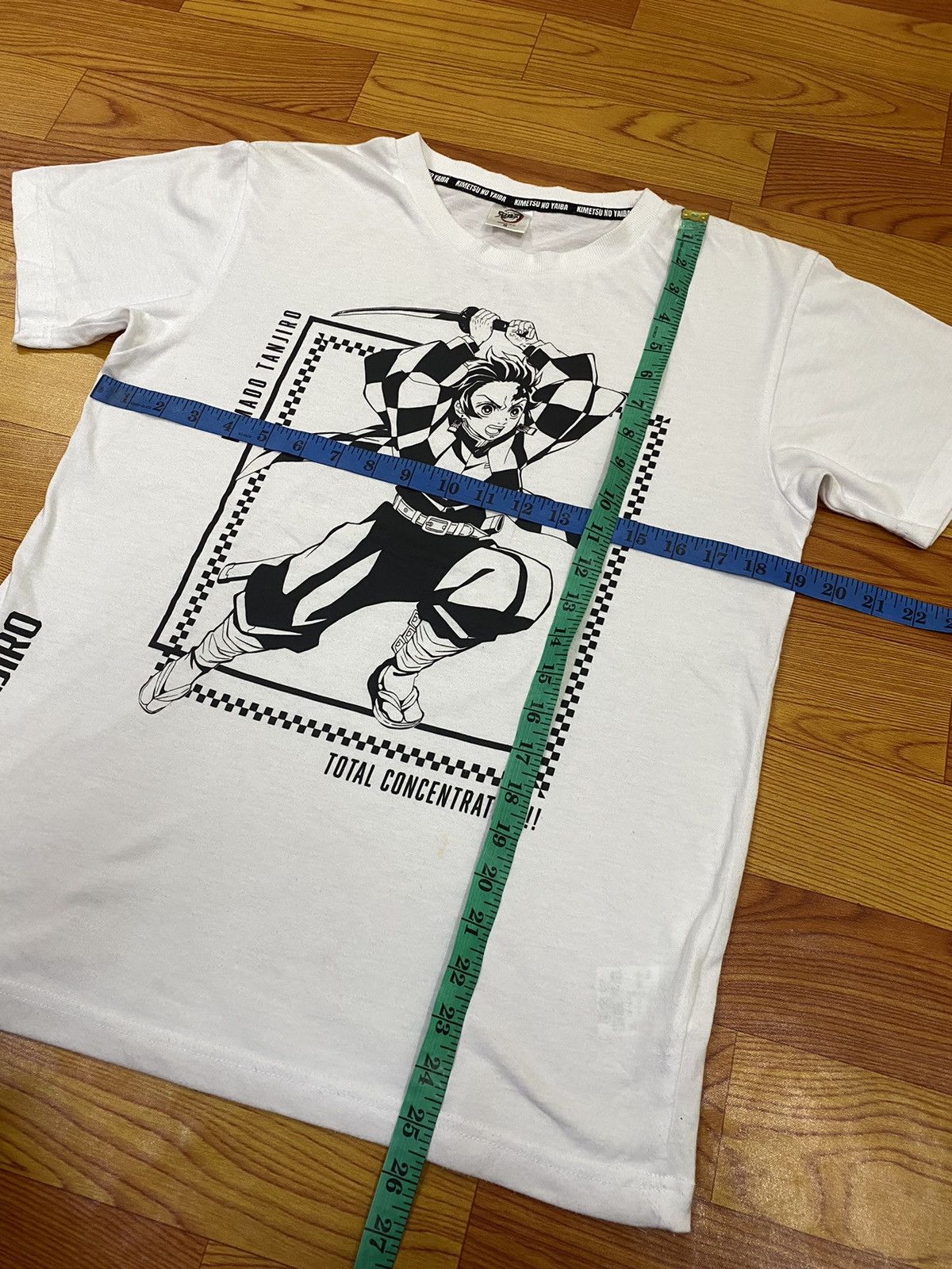 Anime × Japanese Brand Demon Slayer Anime Kamado Tanjiro Tee Size US S / EU 44-46 / 1 - 7 Thumbnail