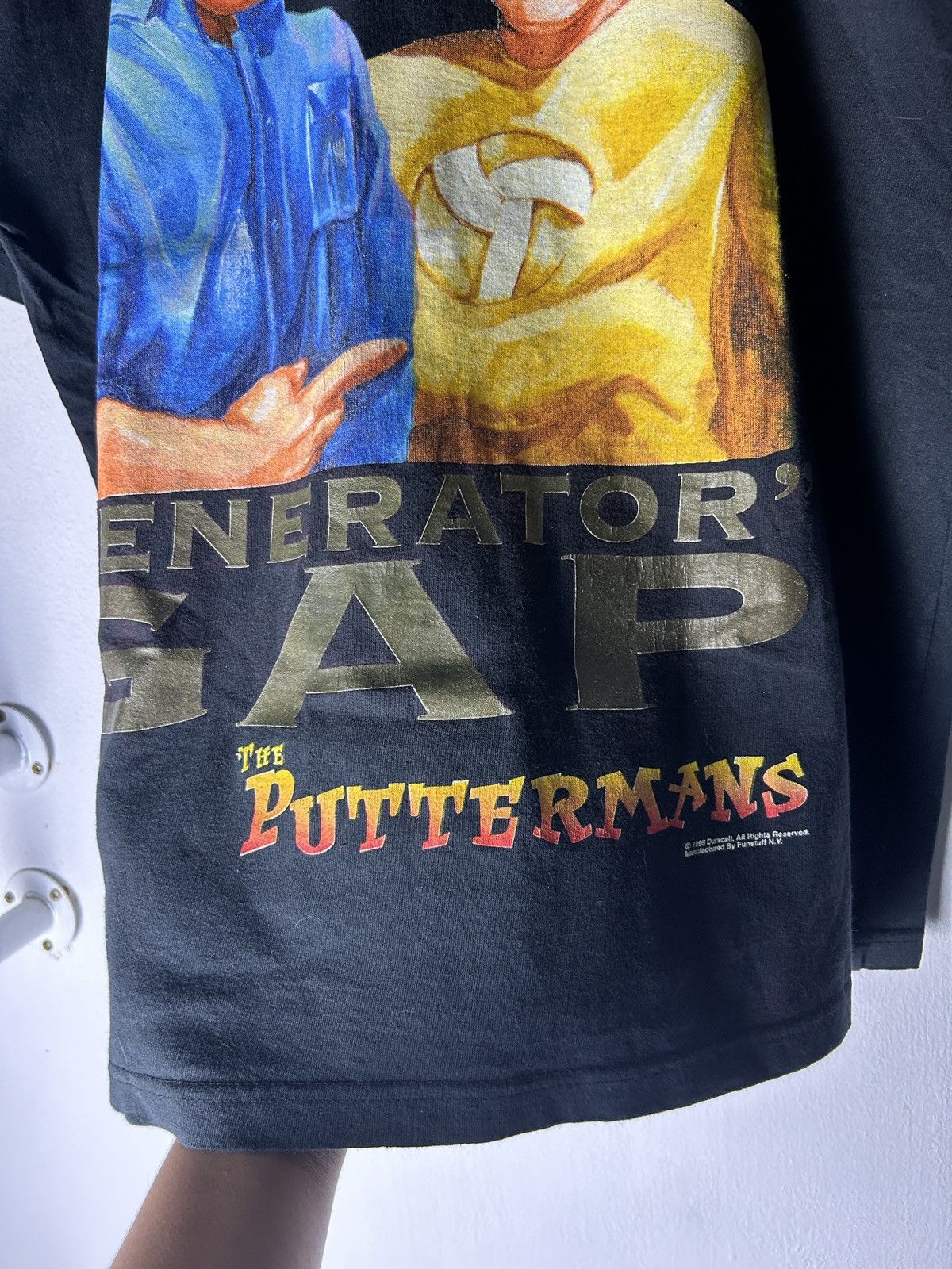 Vintage Vintage 1995 'Generation Gap' Duracell Battery Promo Tee Size US L / EU 52-54 / 3 - 4 Thumbnail