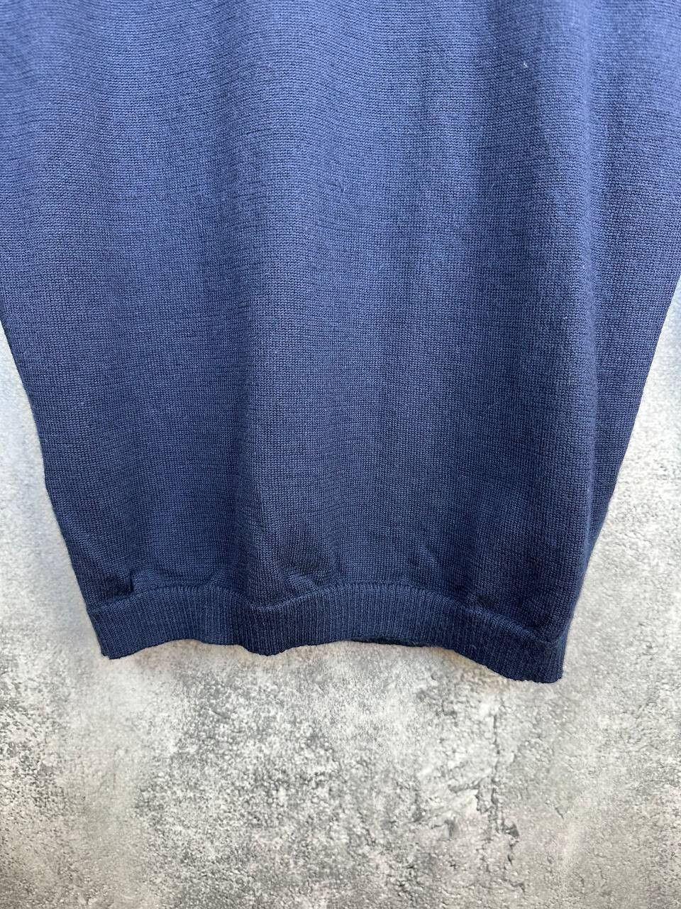 Bella Freud Fred Perry x Bella Freud DJ Fred Graphic Wool Jumper Navy Size S / US 4 / IT 40 - 7 Thumbnail