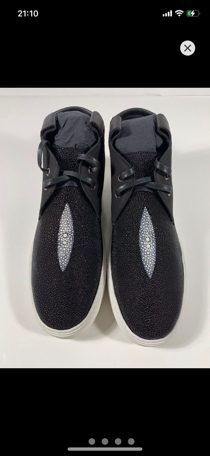 Saint Laurent Paris × Yves Saint Laurent Auth Stingray desert boots Size US 8 / EU 41 - 1 Thumbnail