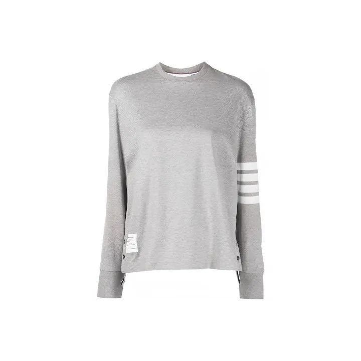Thom Browne Thom Browne Gray Classic Waffle Zip Sweatshirt -2507 Size M / US 6-8 / IT 42-44 - 7 Thumbnail
