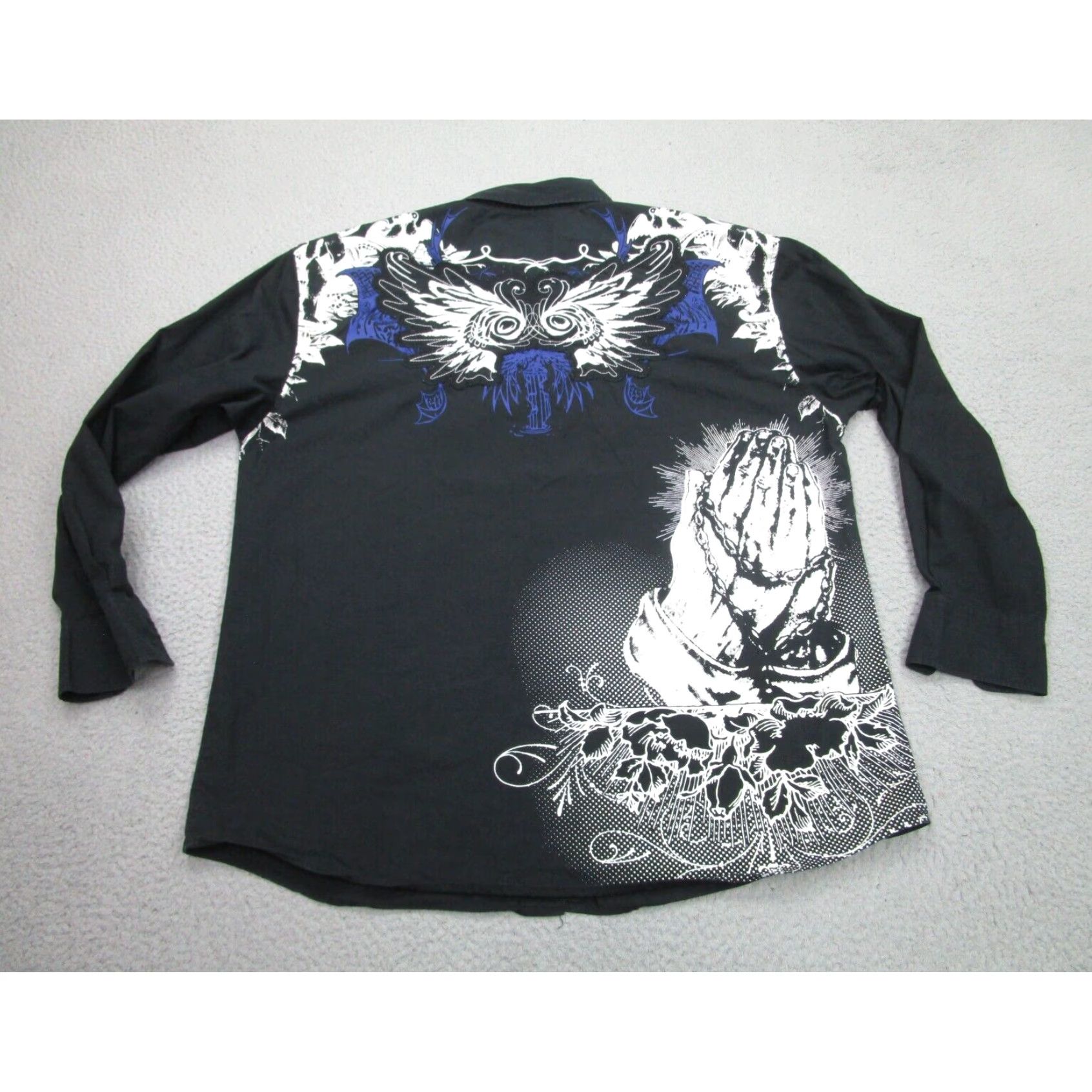 Praying praying dirty maps tee - artfully thrashed | Grailed