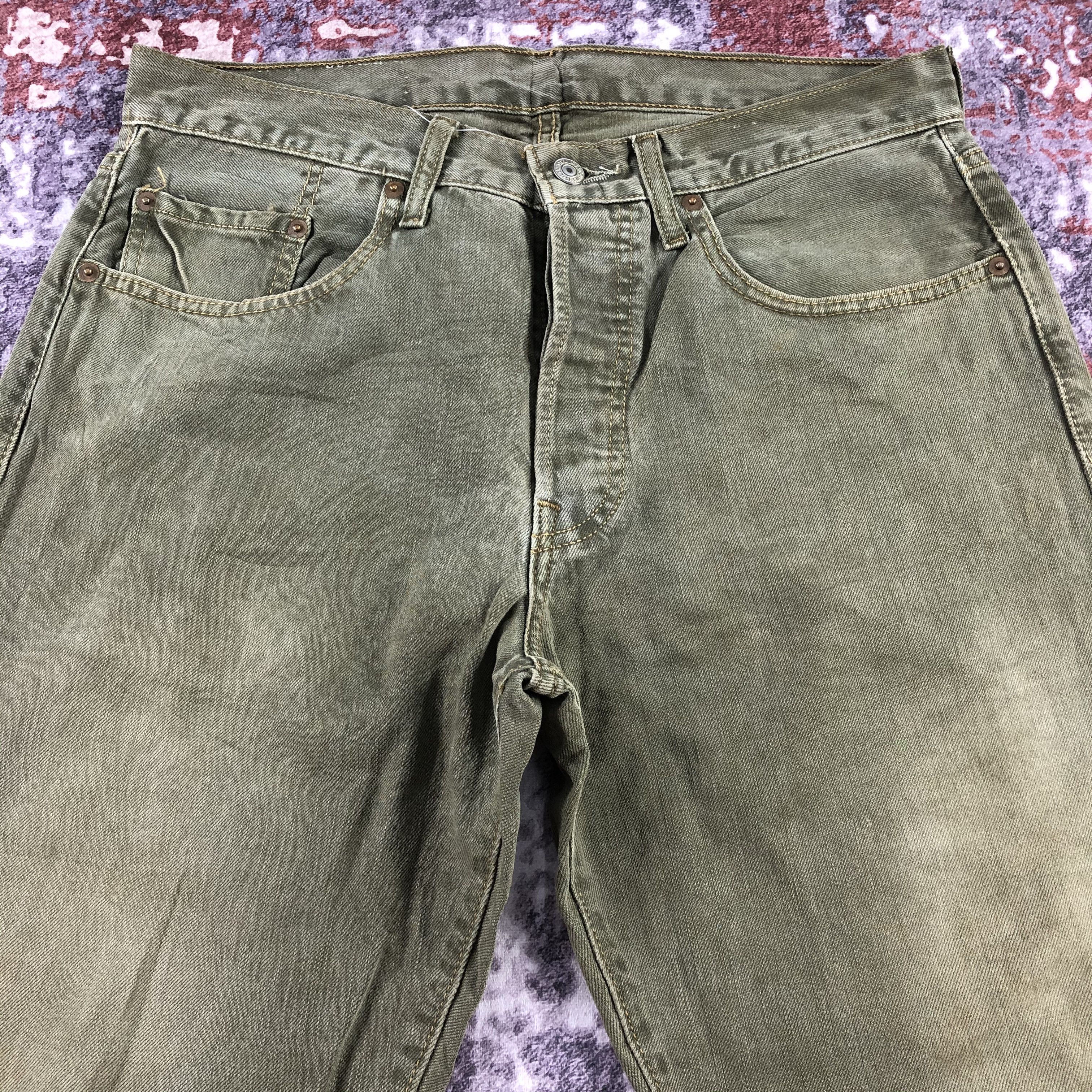 Levi's Vintage 90s Levis 501 Jeans-JM2927 Size US 33 - 3 Thumbnail