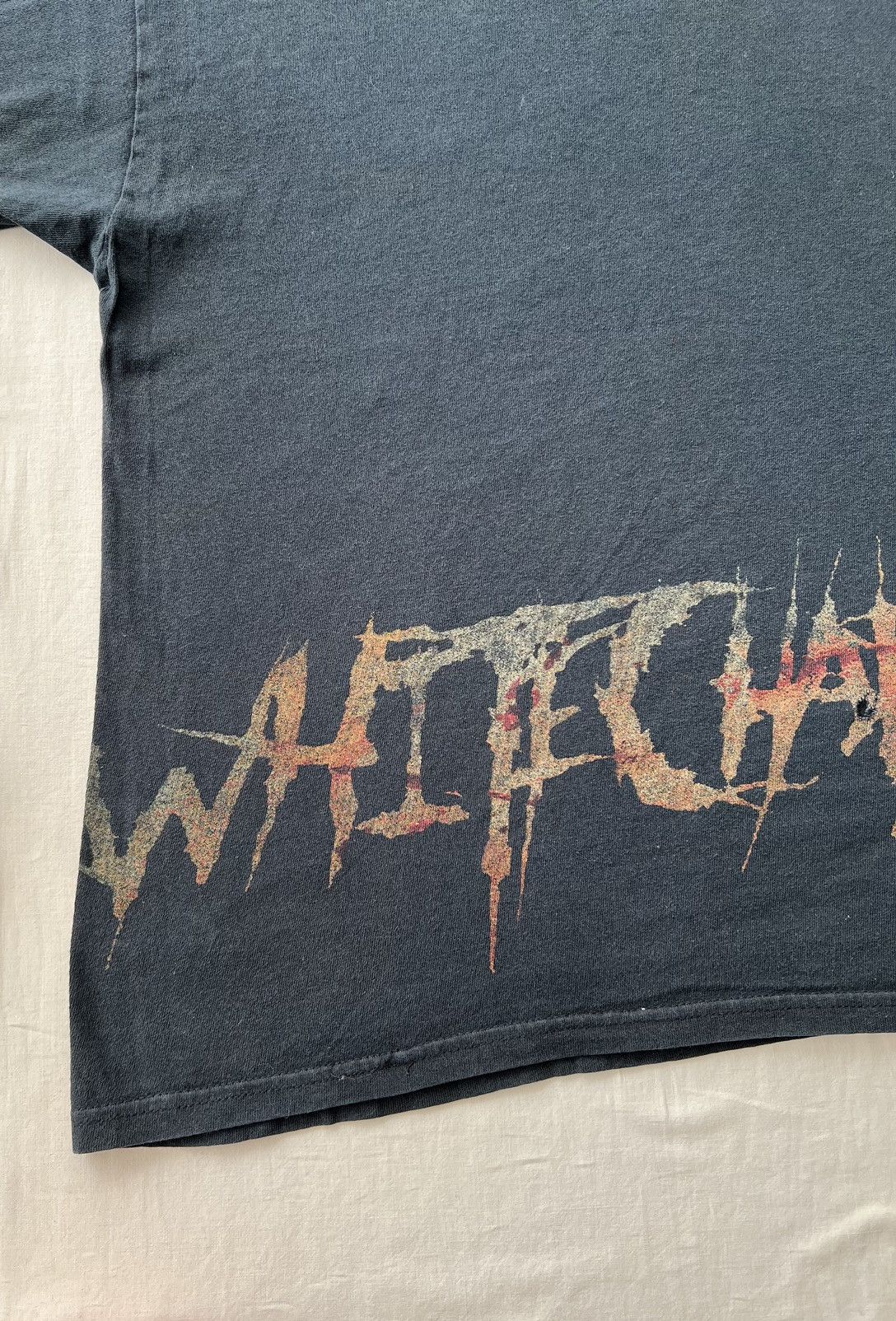 Band Tees Vintage 2000s Whitechapel Deathcore Band Y2k Black T-shirt Size US L / EU 52-54 / 3 - 17 Thumbnail