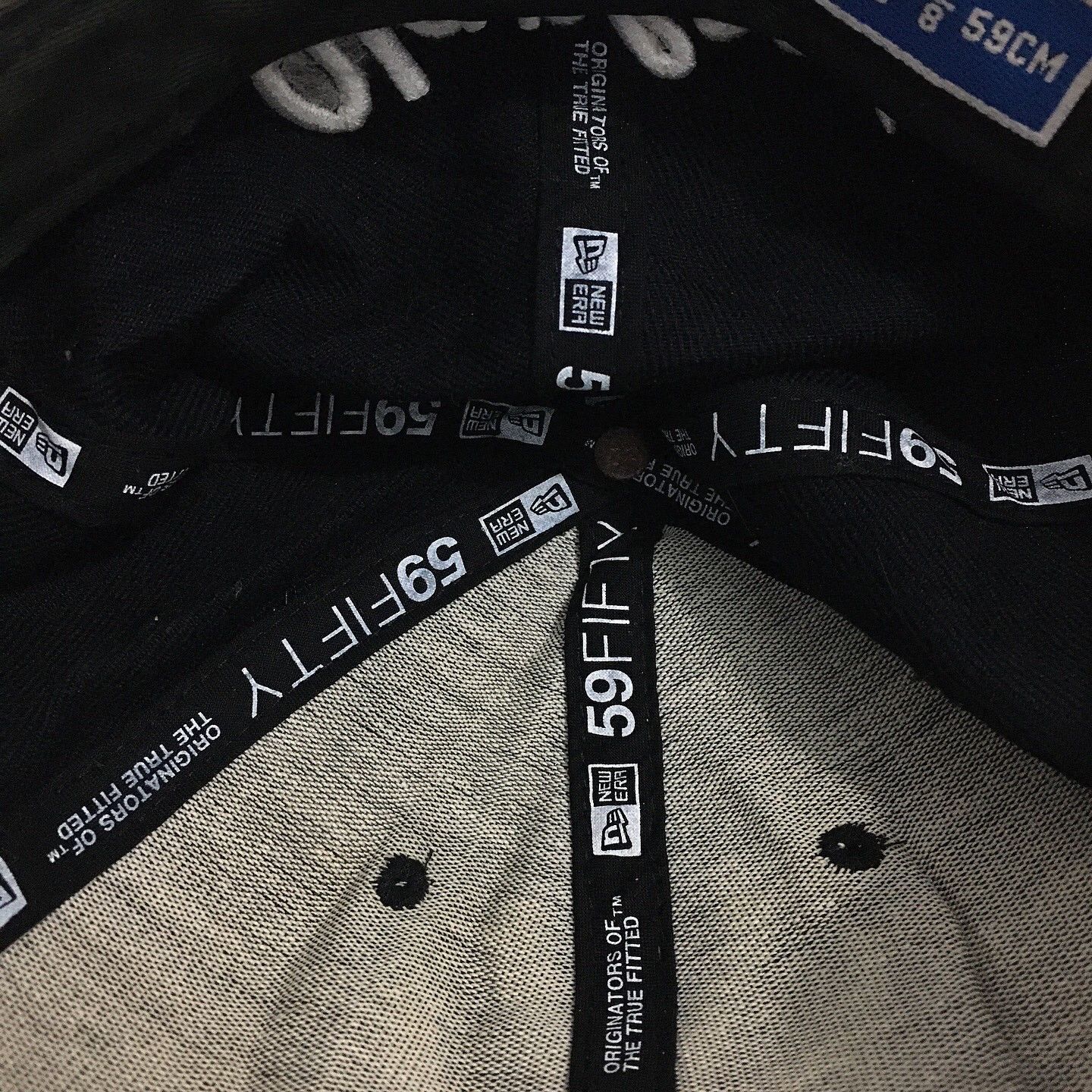 New Era New York Yankees New Era 59Fifty Big Logo Fitted Hat Size ONE SIZE - 10 Thumbnail