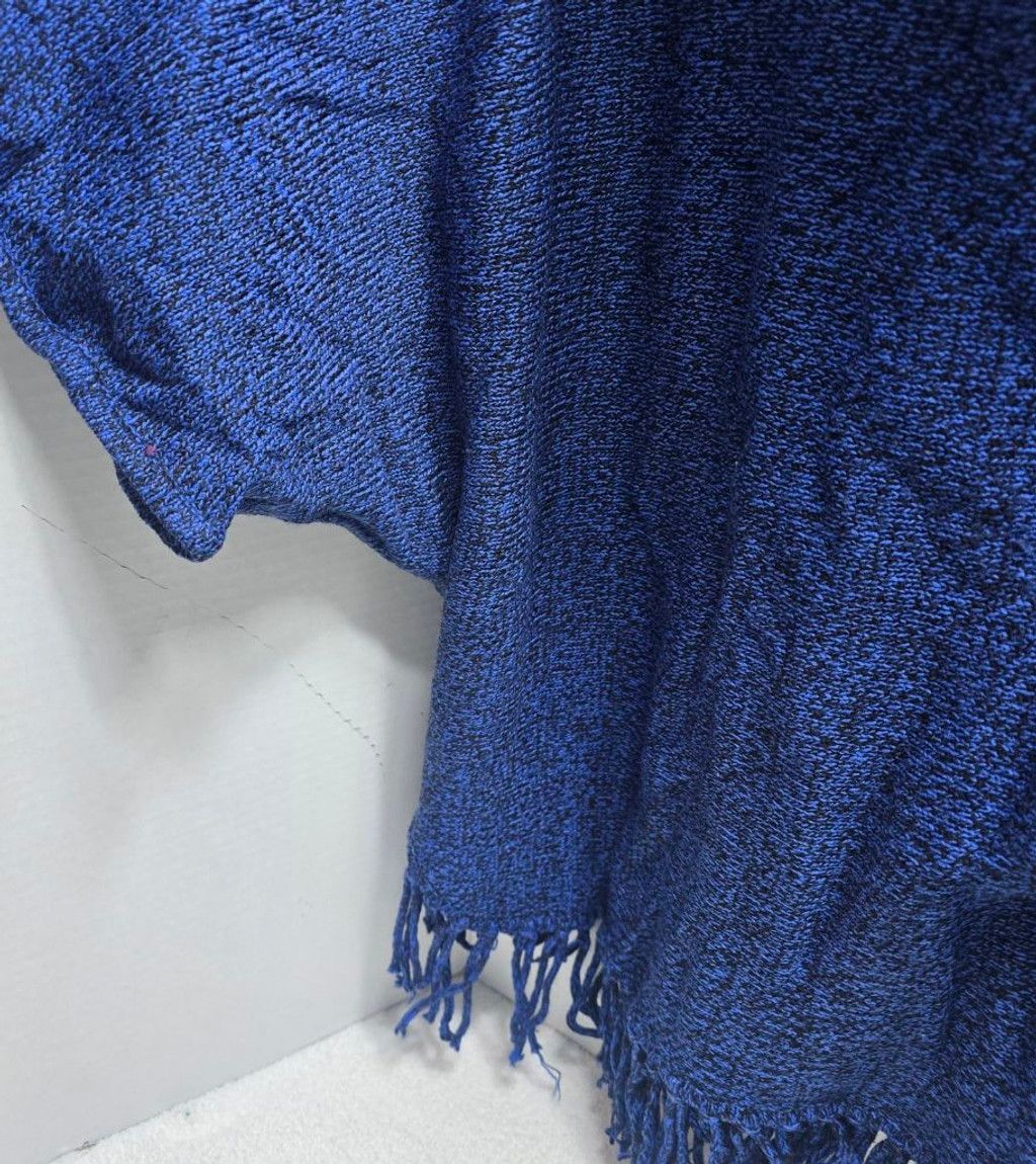 The Unbranded Brand Women's Relativity Blue & Black Cowl Neck Sweater 3X Size 3XL / US 20-22 - 4 Thumbnail