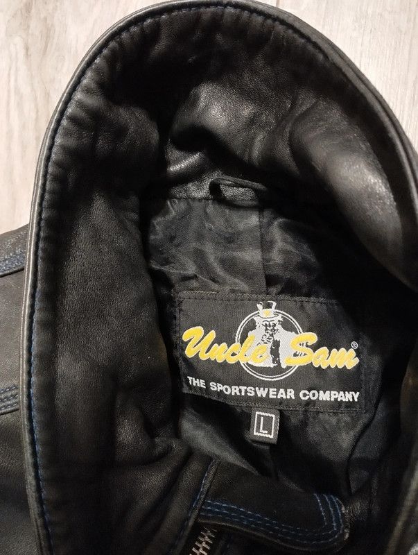 Vintage Uncle Sam leather jacket vintage size L Size US L / EU 52-54 / 3 - 6 Thumbnail