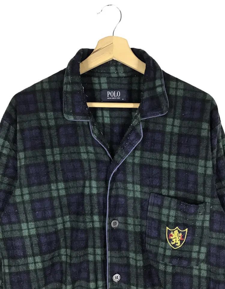 Sports Specialties Vintage Polo Fleece Checkered Nightwear Size US L / EU 52-54 / 3 - 4 Thumbnail