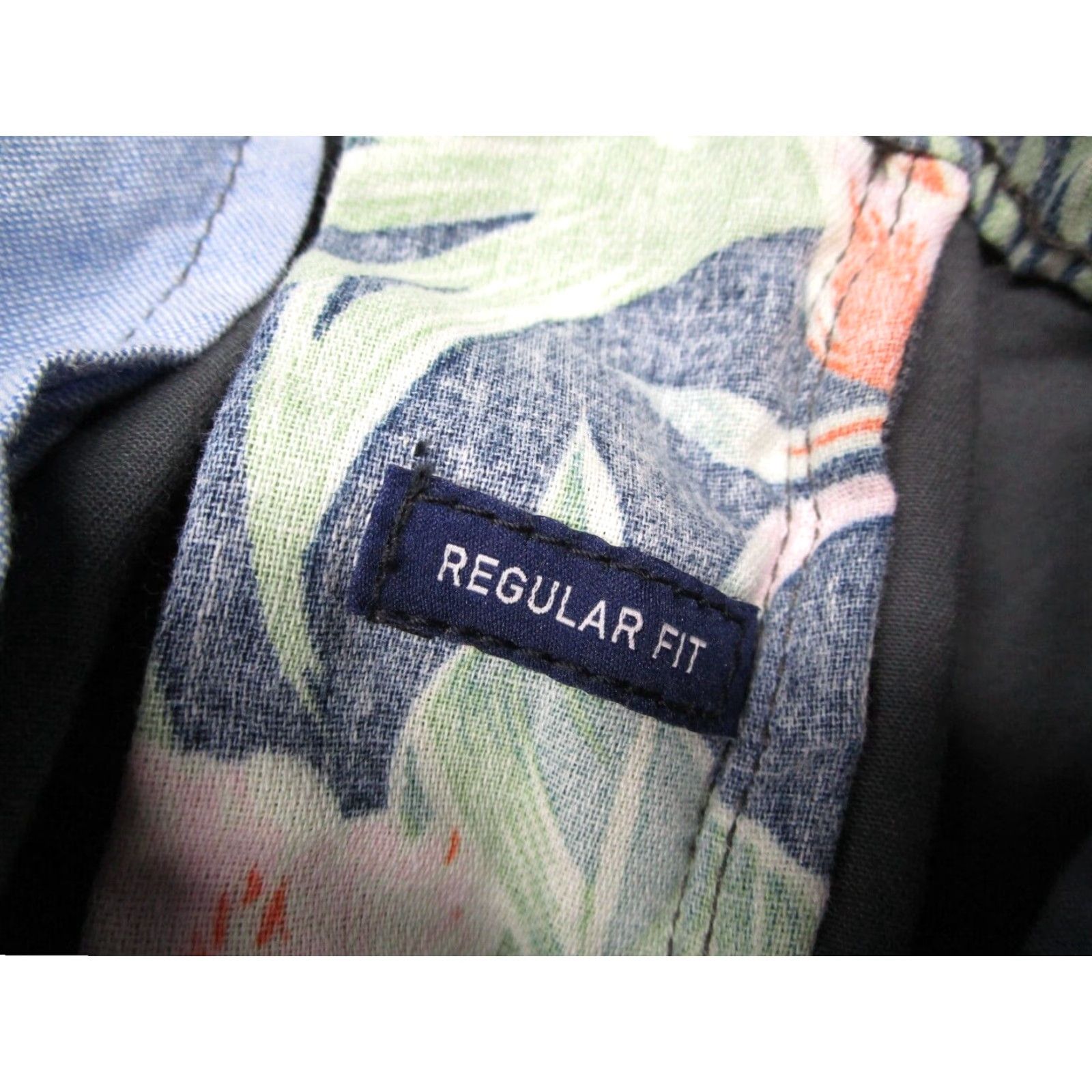 Chubbies Chubbies Mens Relaxed Fit Stretch Twill Chino Pants Large Gray Cotton Blend Size US 33 - 7 Thumbnail
