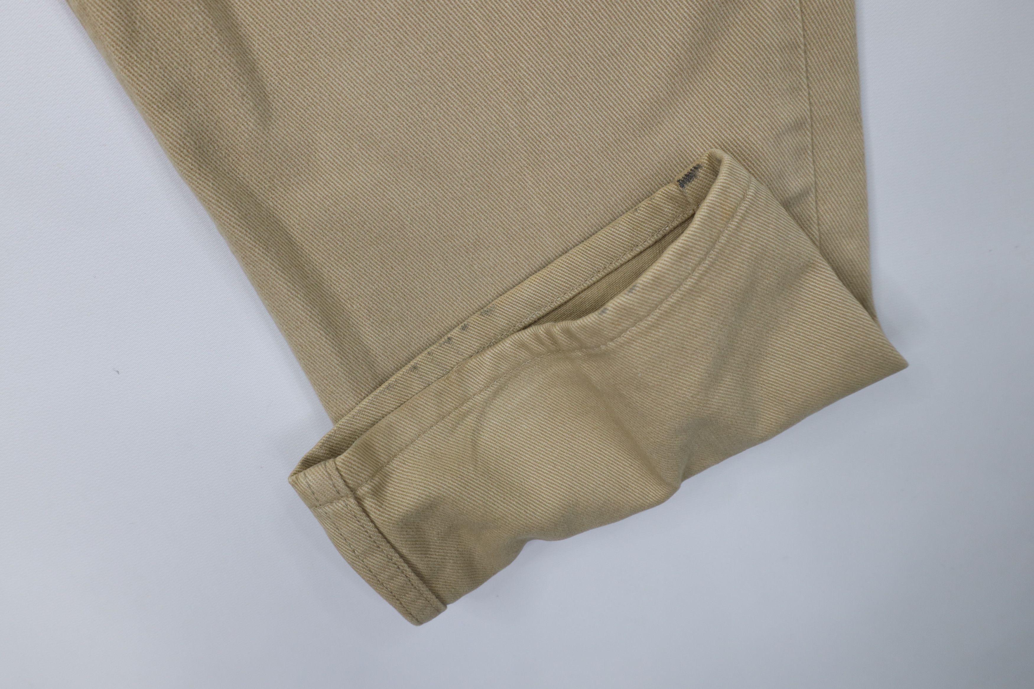 Guess Vintage 90s Guess Relaxed Fit Tapered Leg Jeans Beige Size US 36 / EU 52 - 7 Thumbnail