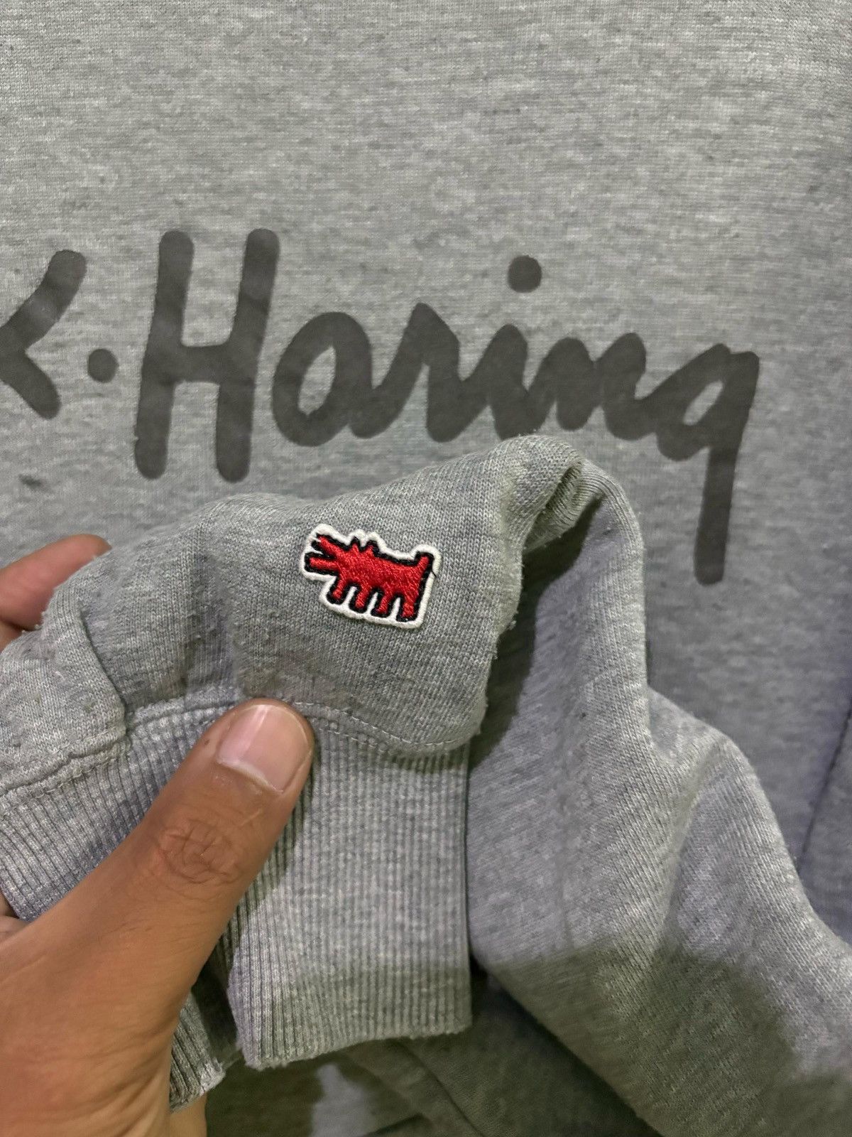 Keith Haring × Uniqlo Vintage Keith Haring Uniqlo Hoodie Pop Art Design Size US L / EU 52-54 / 3 - 10 Thumbnail