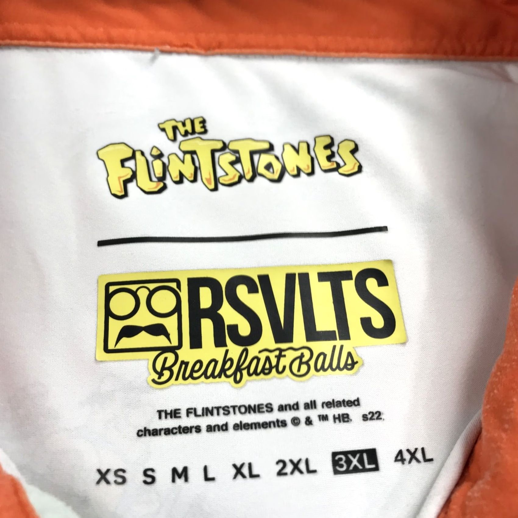 Vintage RSVLTS Flintstones Polo Shirt Mens 3XL Green Breakfast Balls Loud Stretch Logo Polo Shirt Mens Green 3XL RSVLTS Size US XXL / EU 58 / 5 - 6 Thumbnail