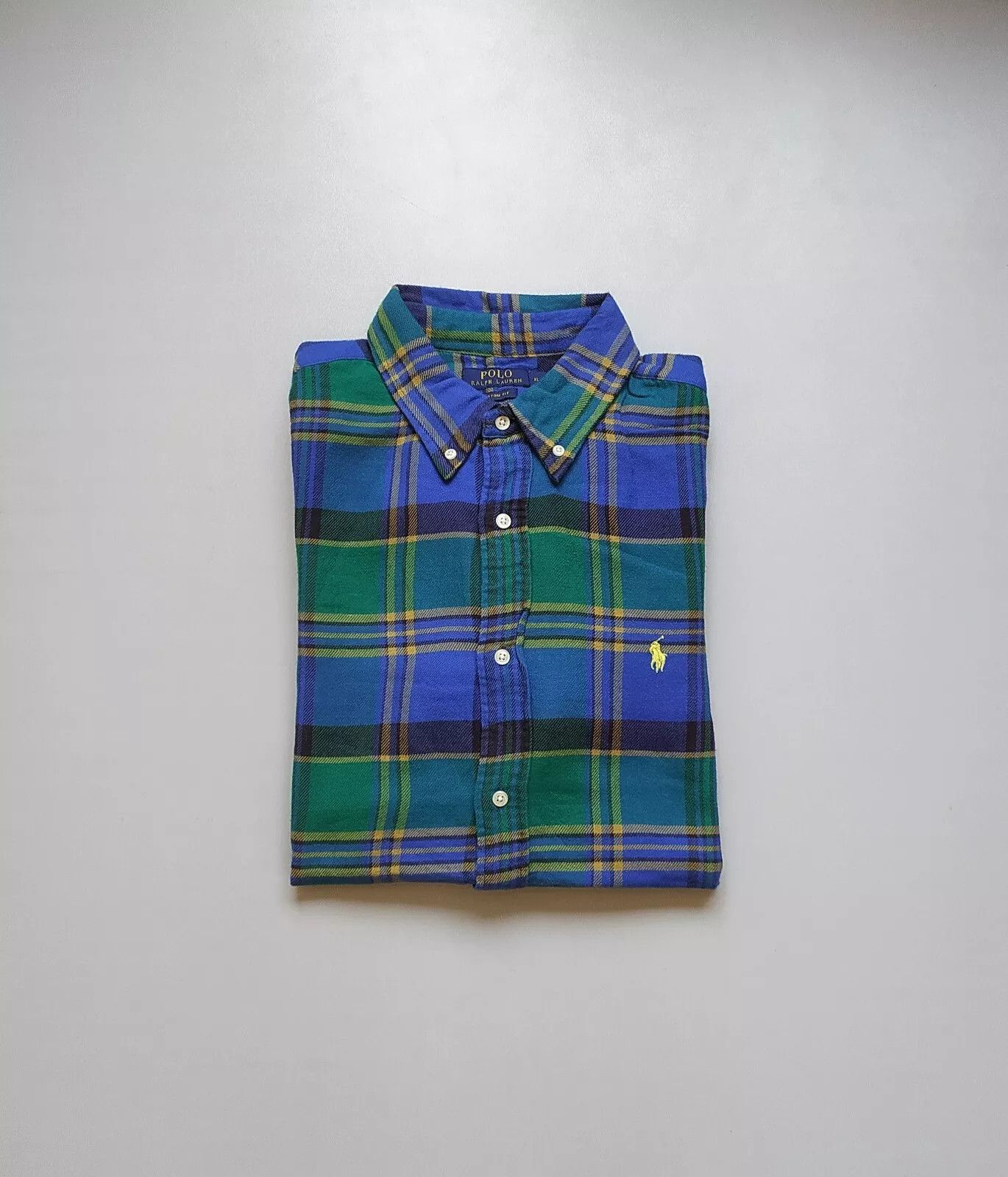 Polo Ralph Lauren Flannel Button Down Cotton Shirt IFD 0031
