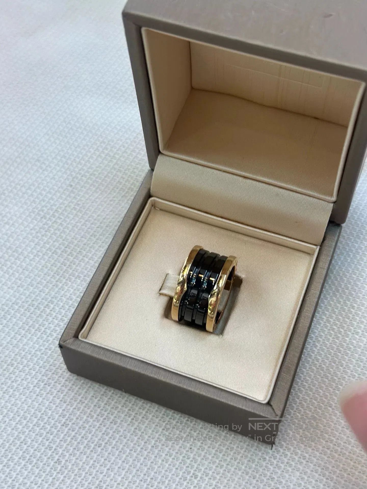 Bvlgari Bulgari Black Ceramic Three. Size ONE SIZE - 3 Thumbnail