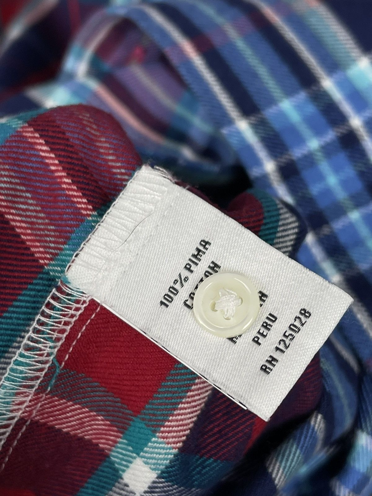 Psycho Bunny Psycho Bunny Single Needle Flannel Long Sleeve Shirt Men’s L Size US L / EU 52-54 / 3 - 11 Thumbnail