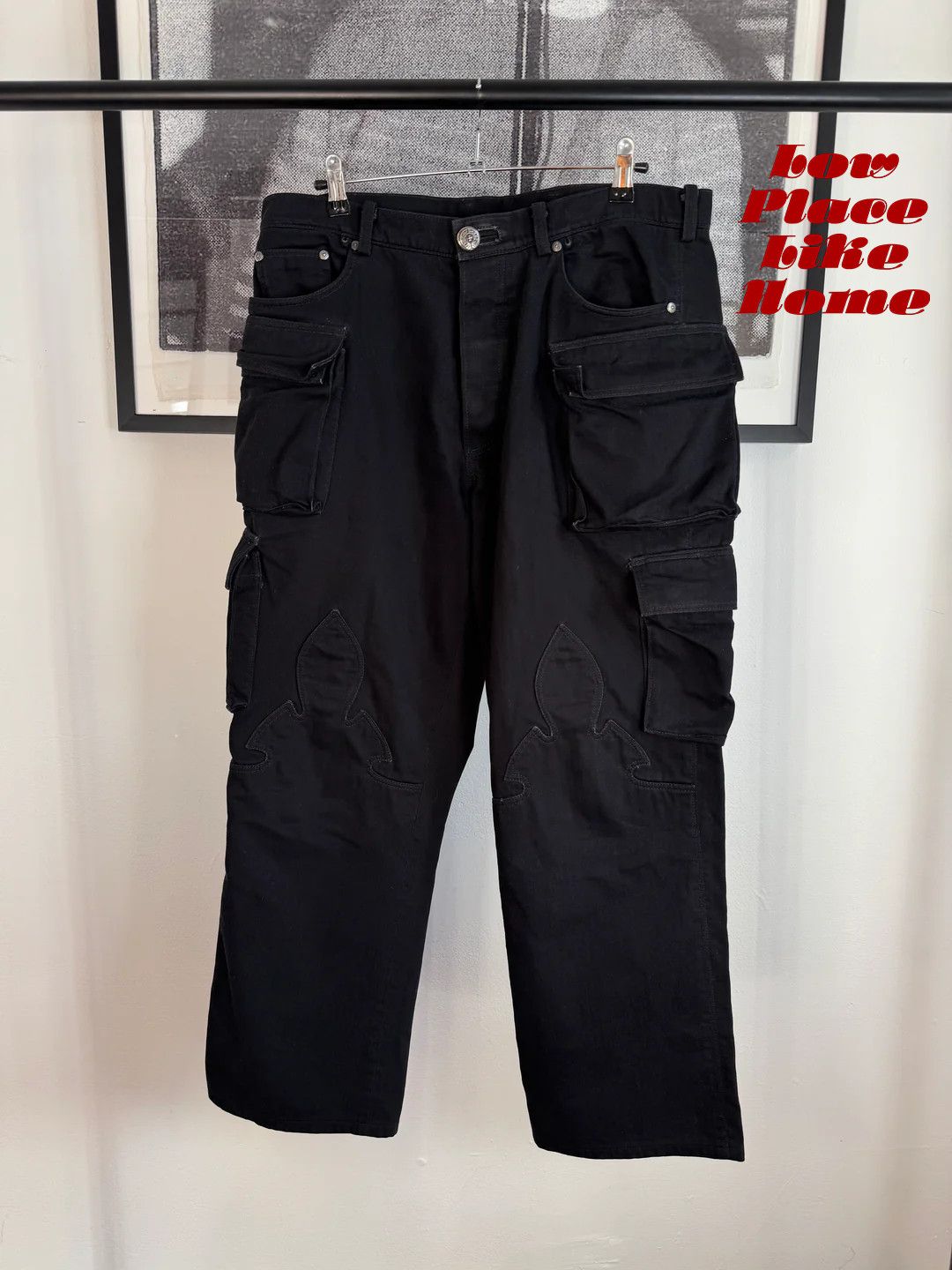Chrome Hearts 🚭 GRAIL 🚭 90's FLEUR CARGO DOUBLE KNEE 8-POCKET CARGO PANTS Size US 34 / EU 50 - 1 Thumbnail