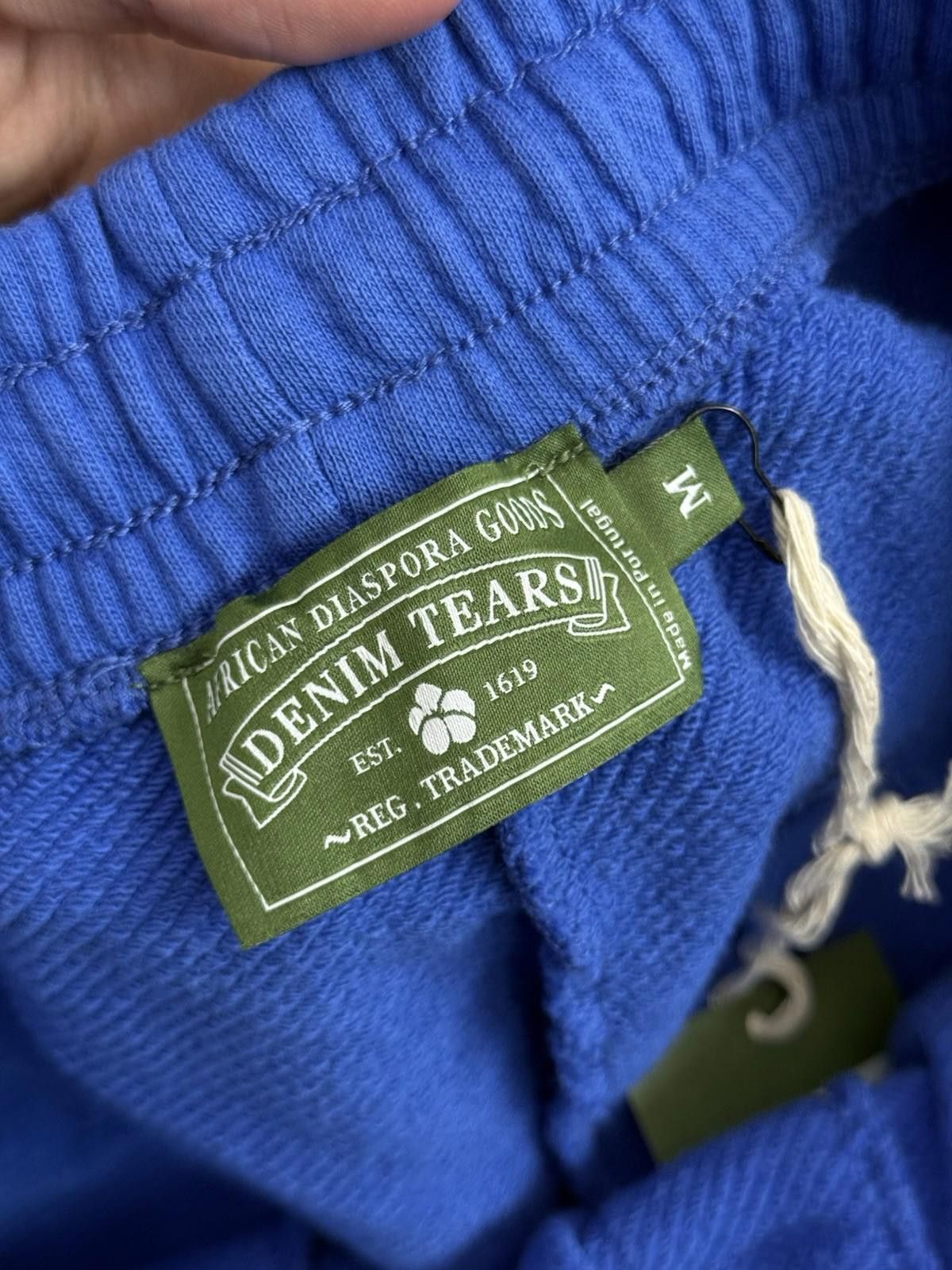 DENIM TEARS Denim Tears Cotton Wreath Shorts Blue |BRAND NEW 2025 Medium Size US 32 / EU 48 - 6 Thumbnail