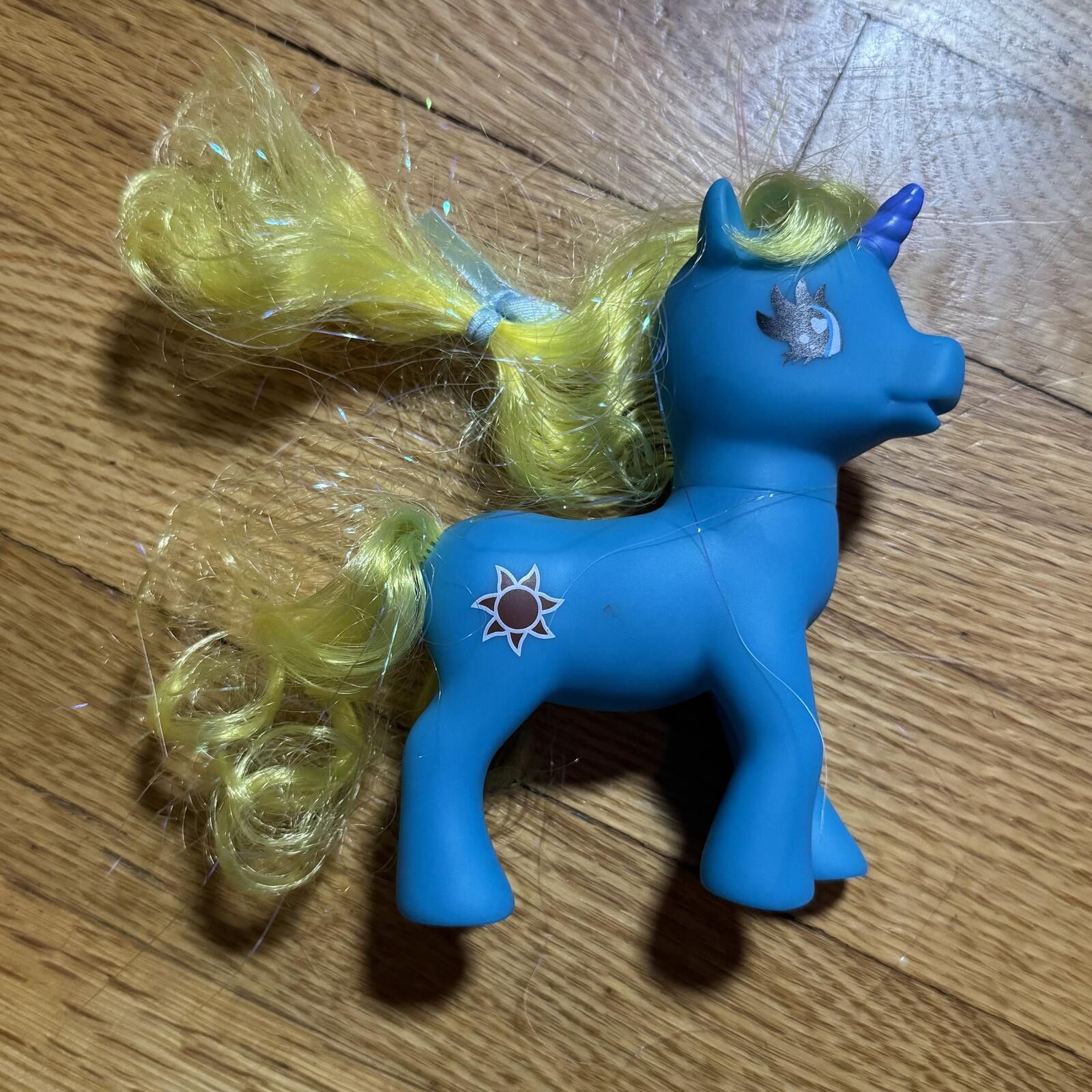 Other Vintage Blue Unicorn Toy with Yellow Hair Size ONE SIZE - 1 Thumbnail